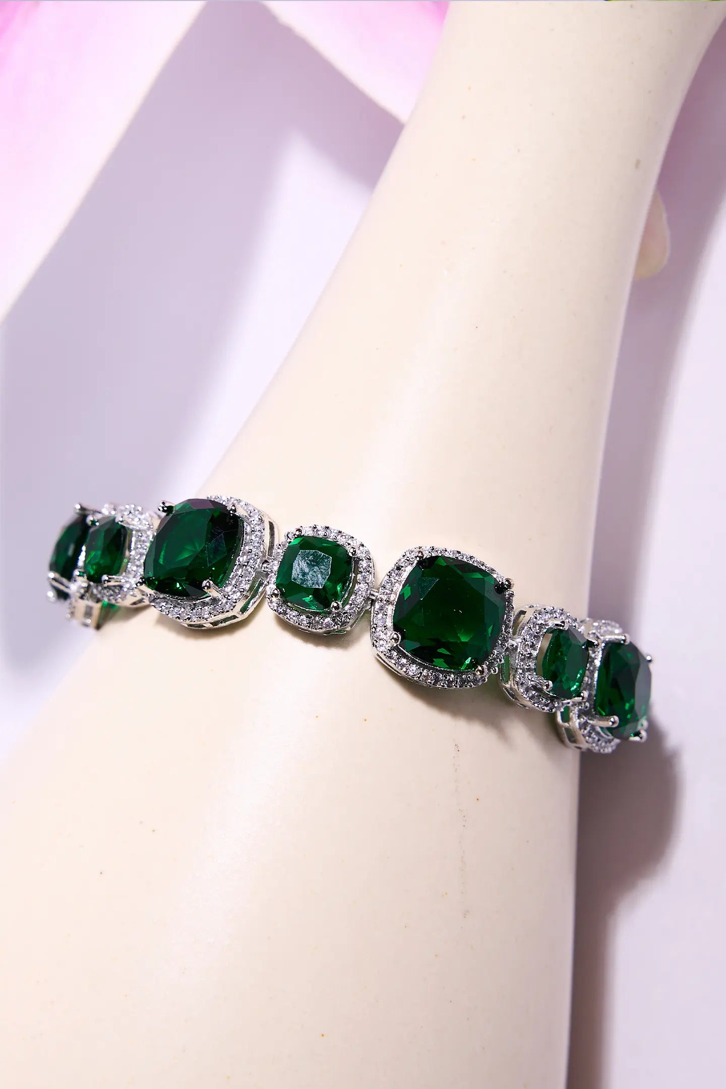 Emerald Elegance Bracelet