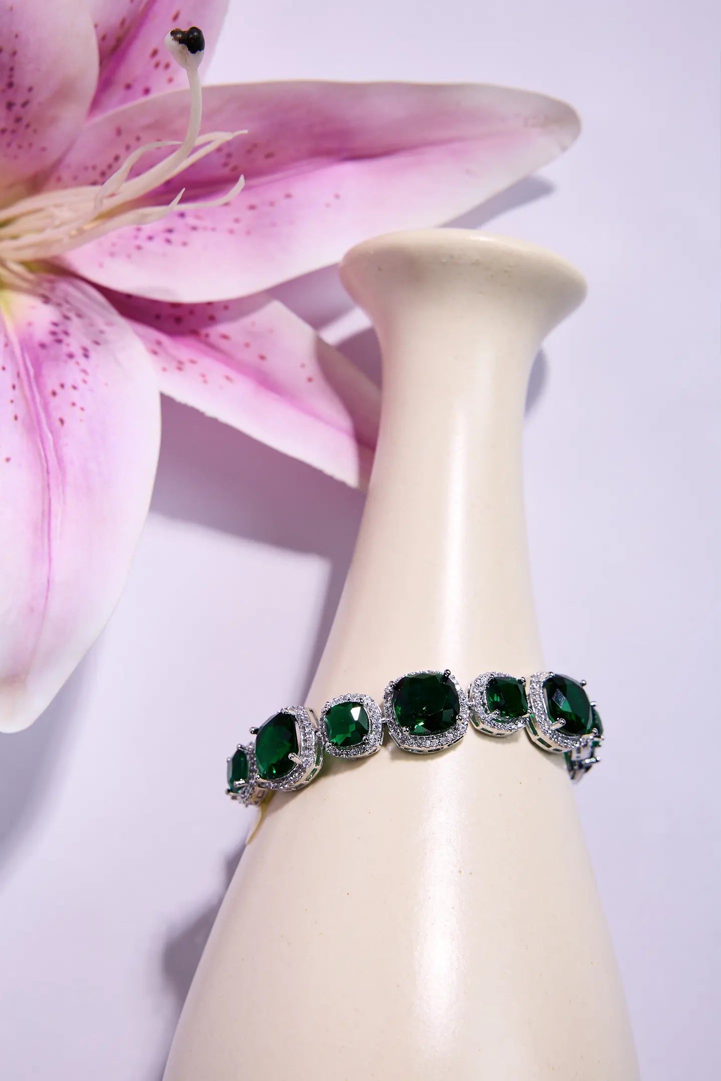 Emerald Elegance Bracelet
