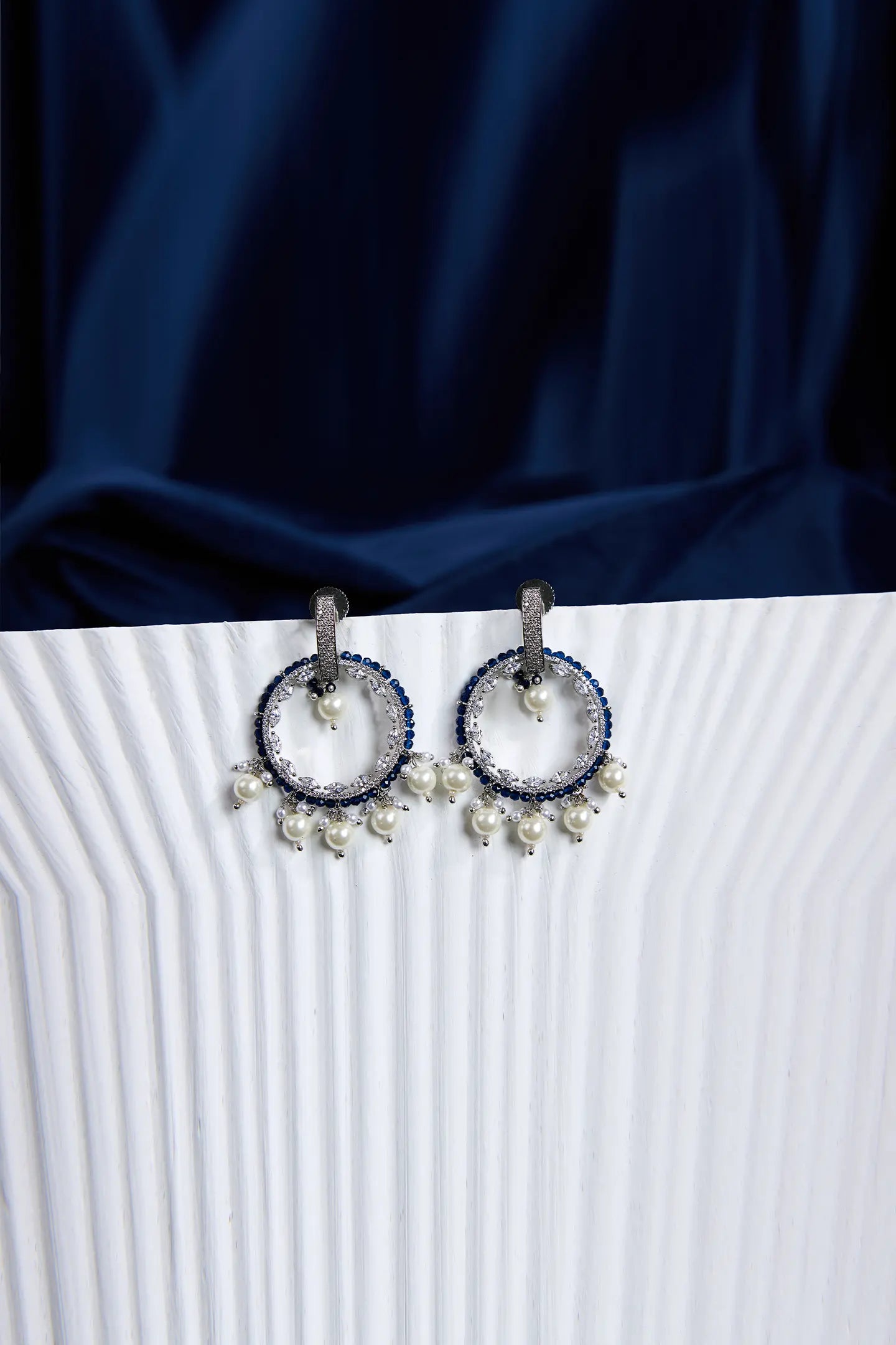 Sapphire Sparkle Earrings
