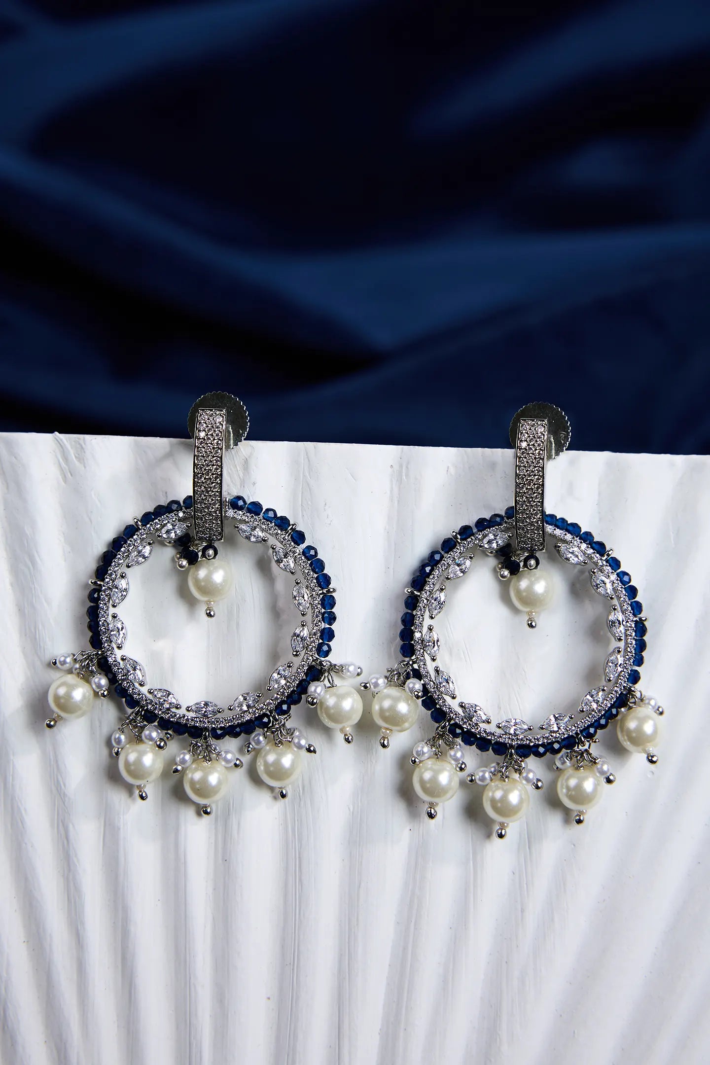 Sapphire Sparkle Earrings