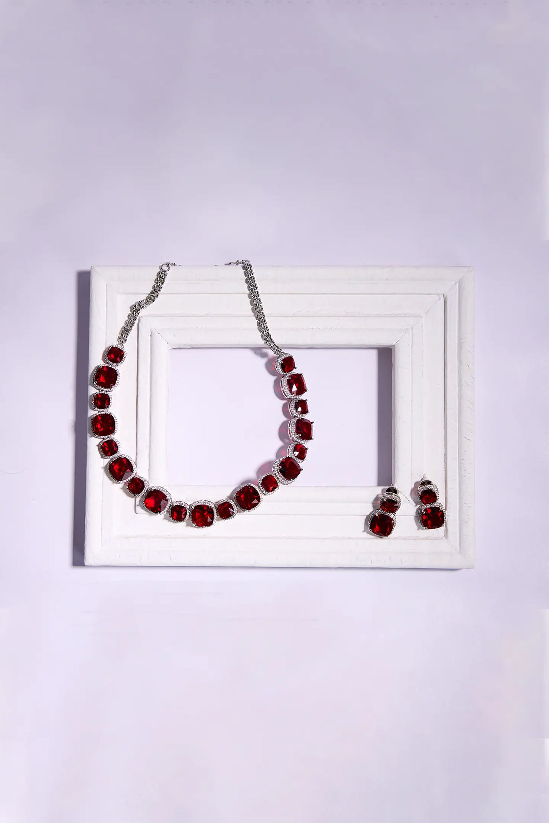 Timeless Charm CZ & Ruby Rede Masterpiece