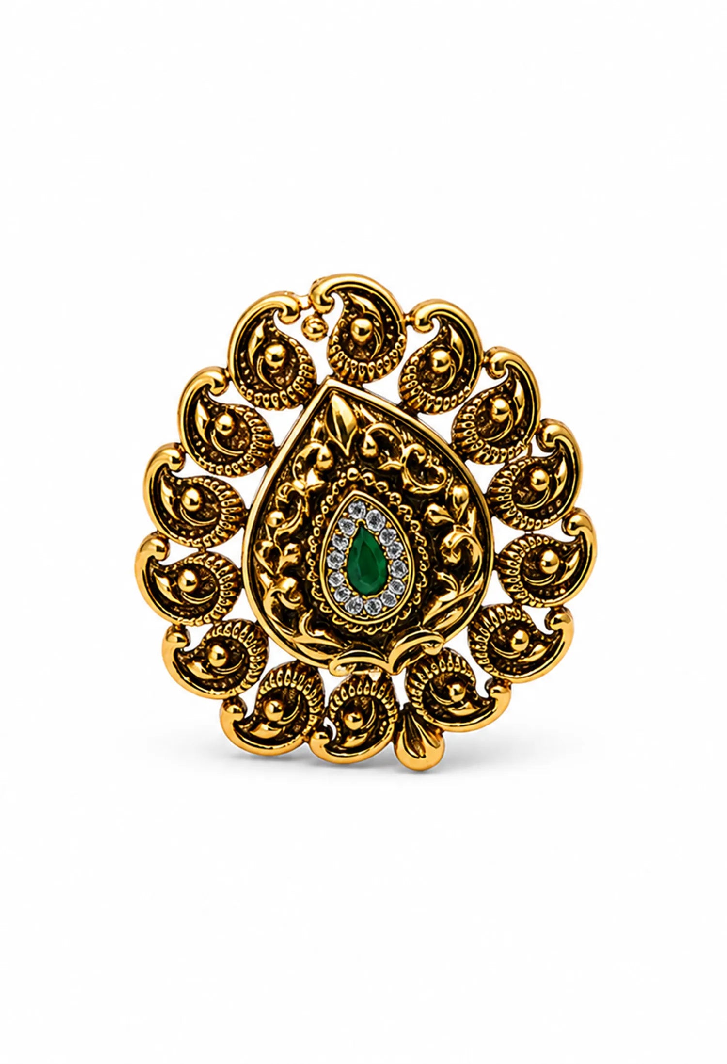 Royal Teardrop Ring