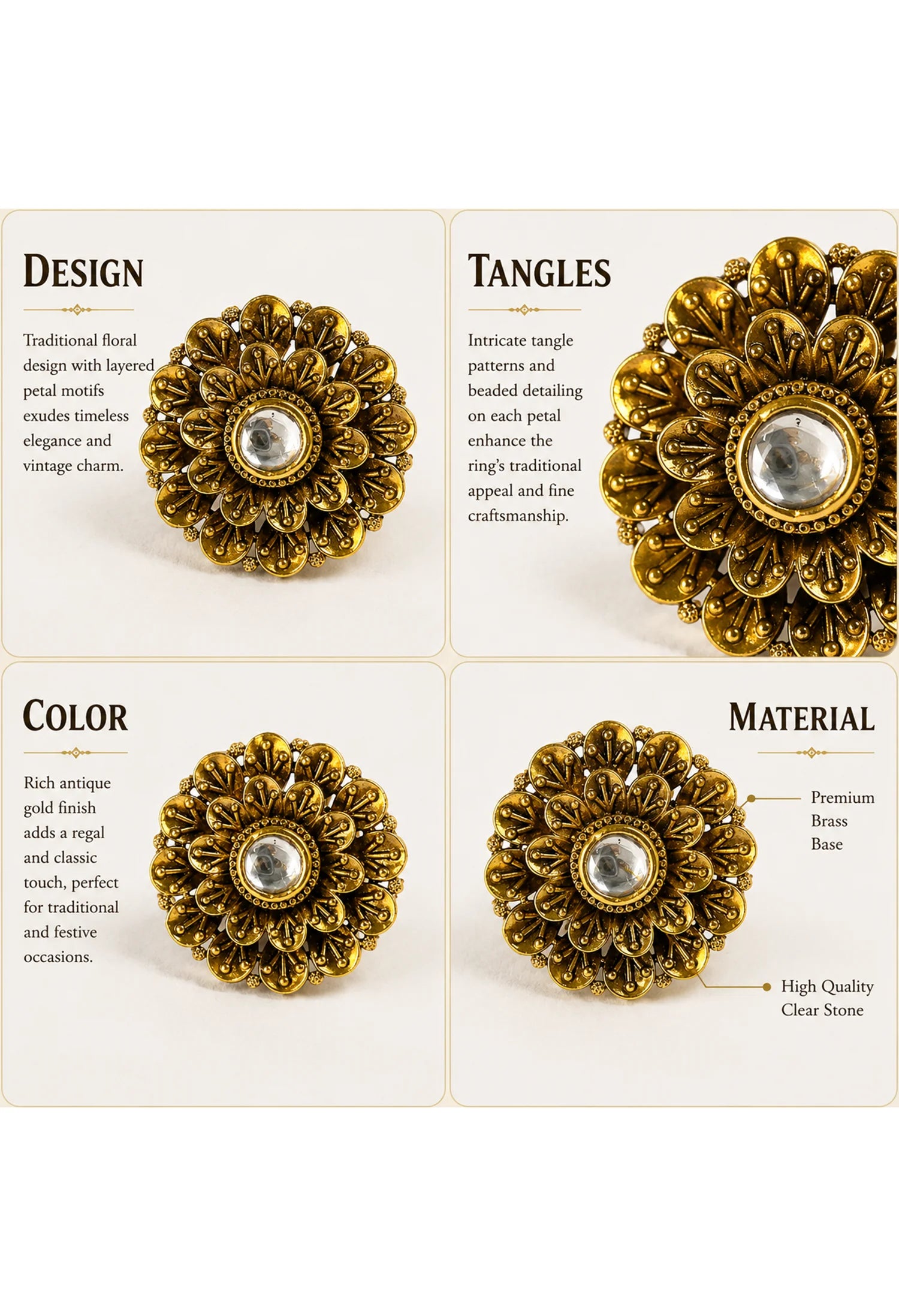 Zariya Bloom Ring