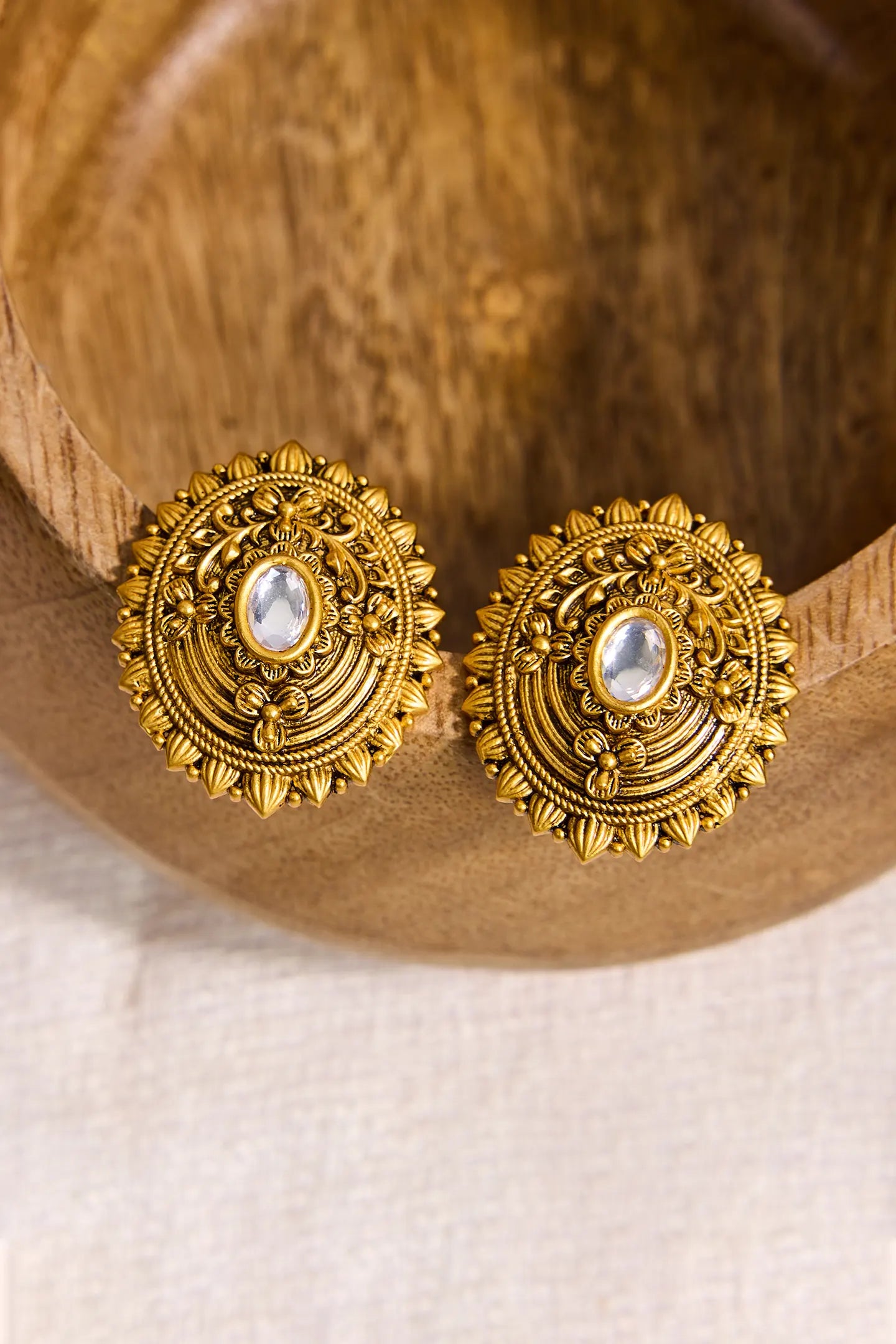 Antique Aura Studs