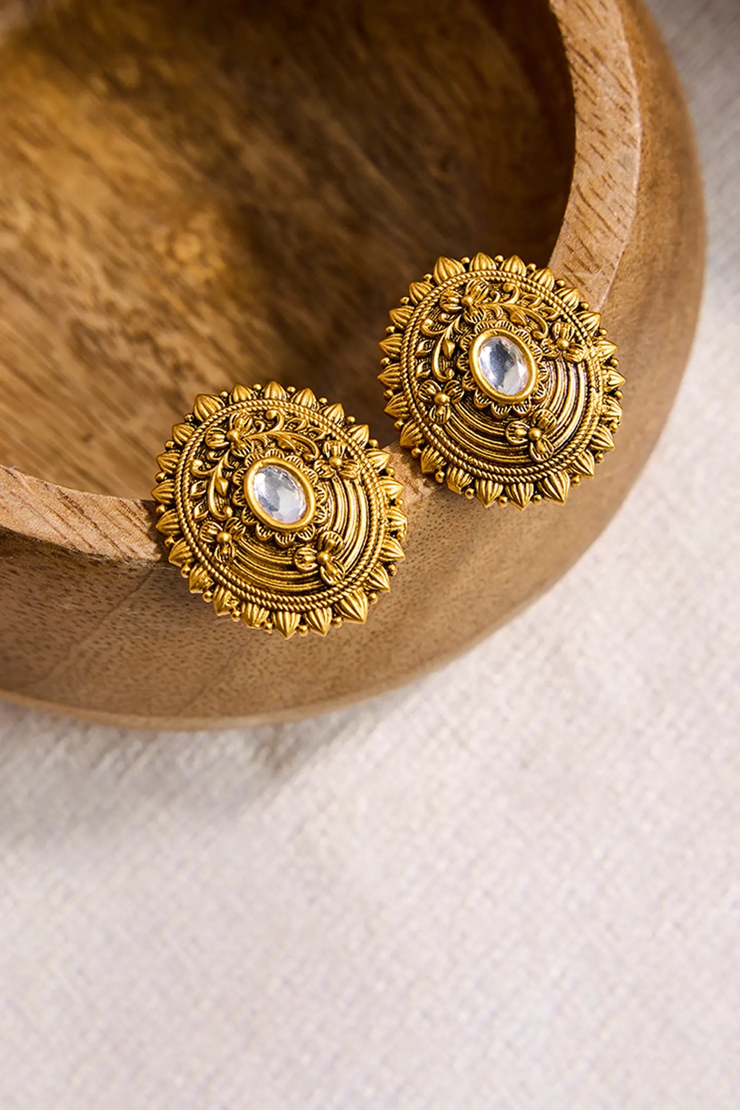 Antique Aura Studs