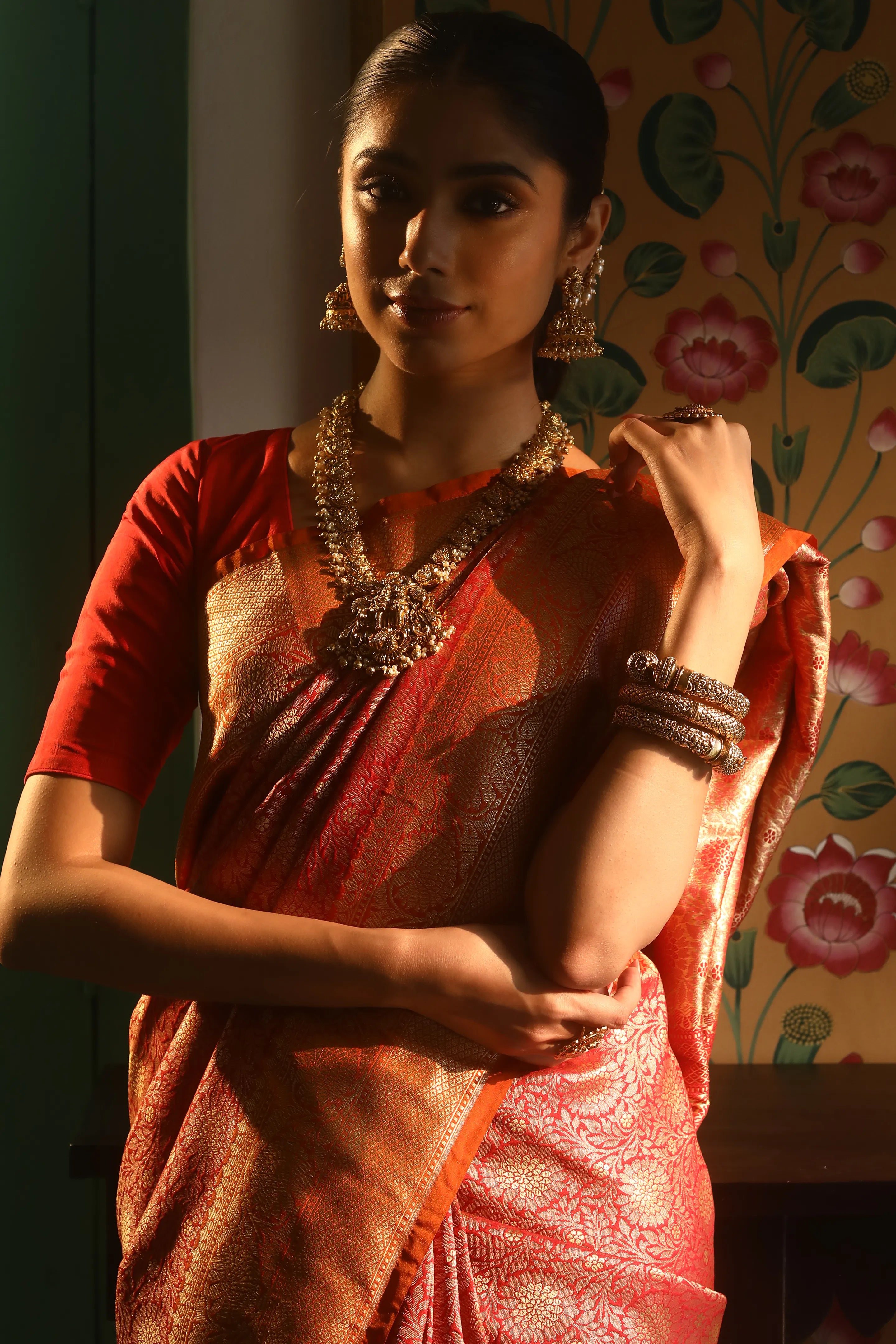 Radha Krishna Necklace Set
