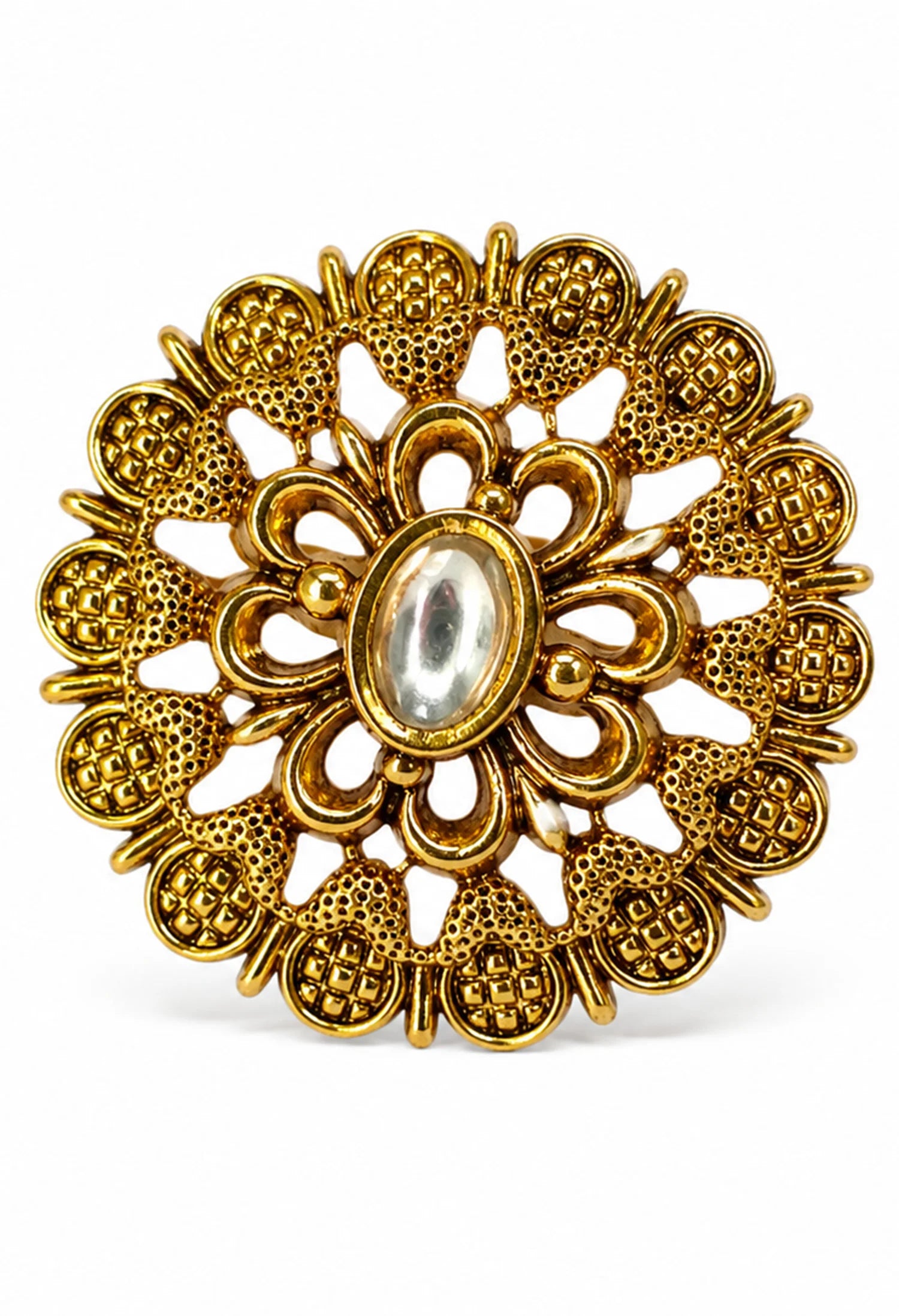Noor Bloom Adjustable Ring