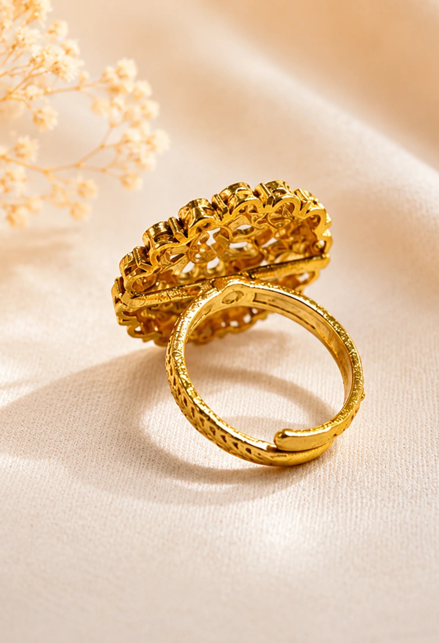 Noor Bloom Adjustable Ring