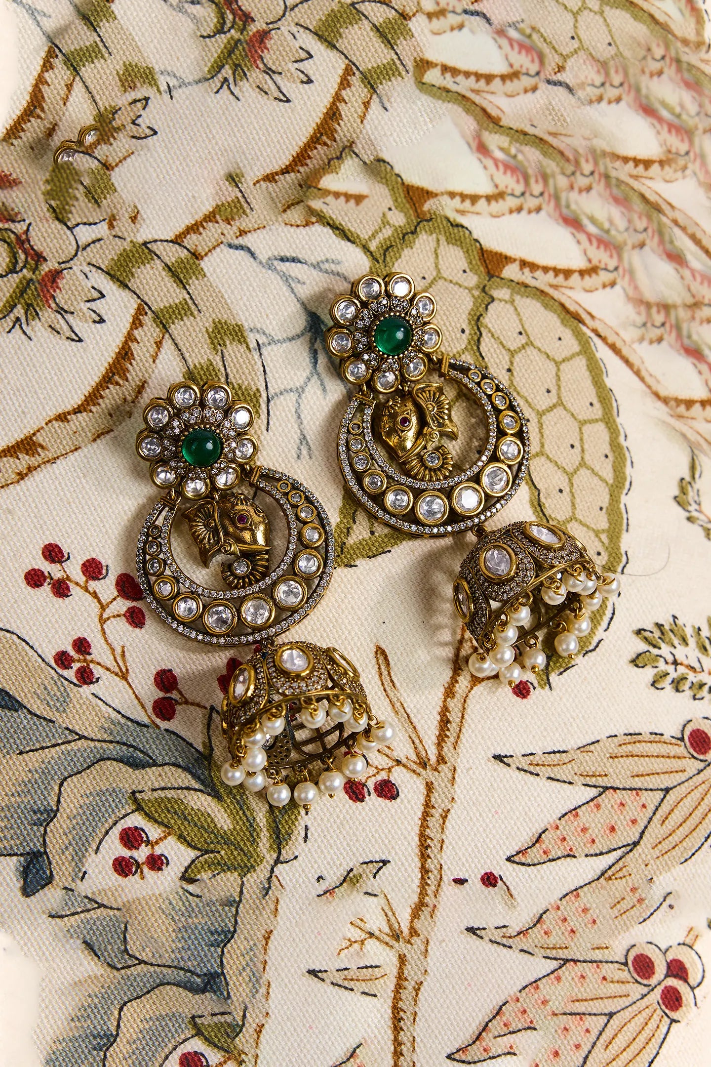 Divine Elegance Jhumka