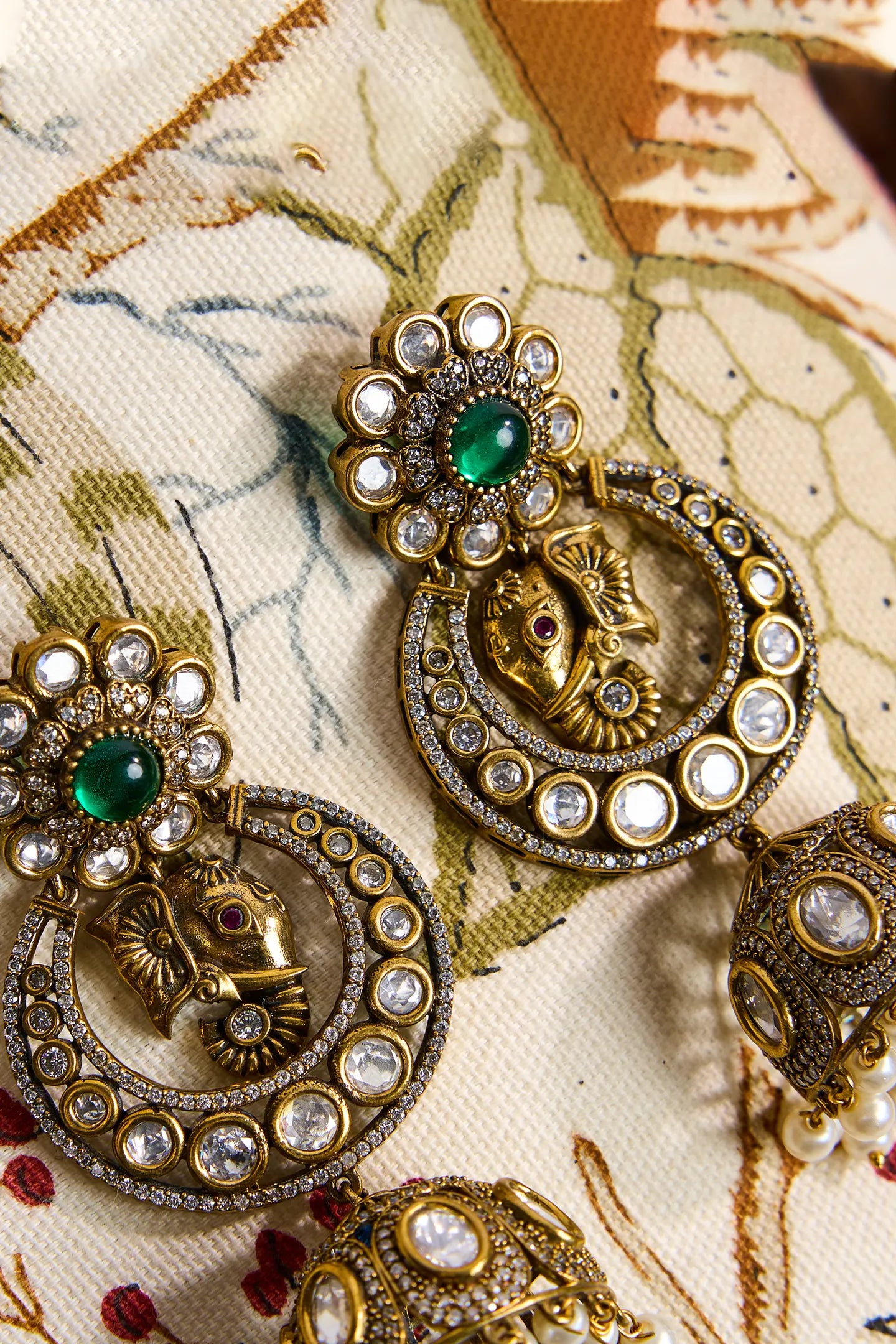 Divine Elegance Jhumka
