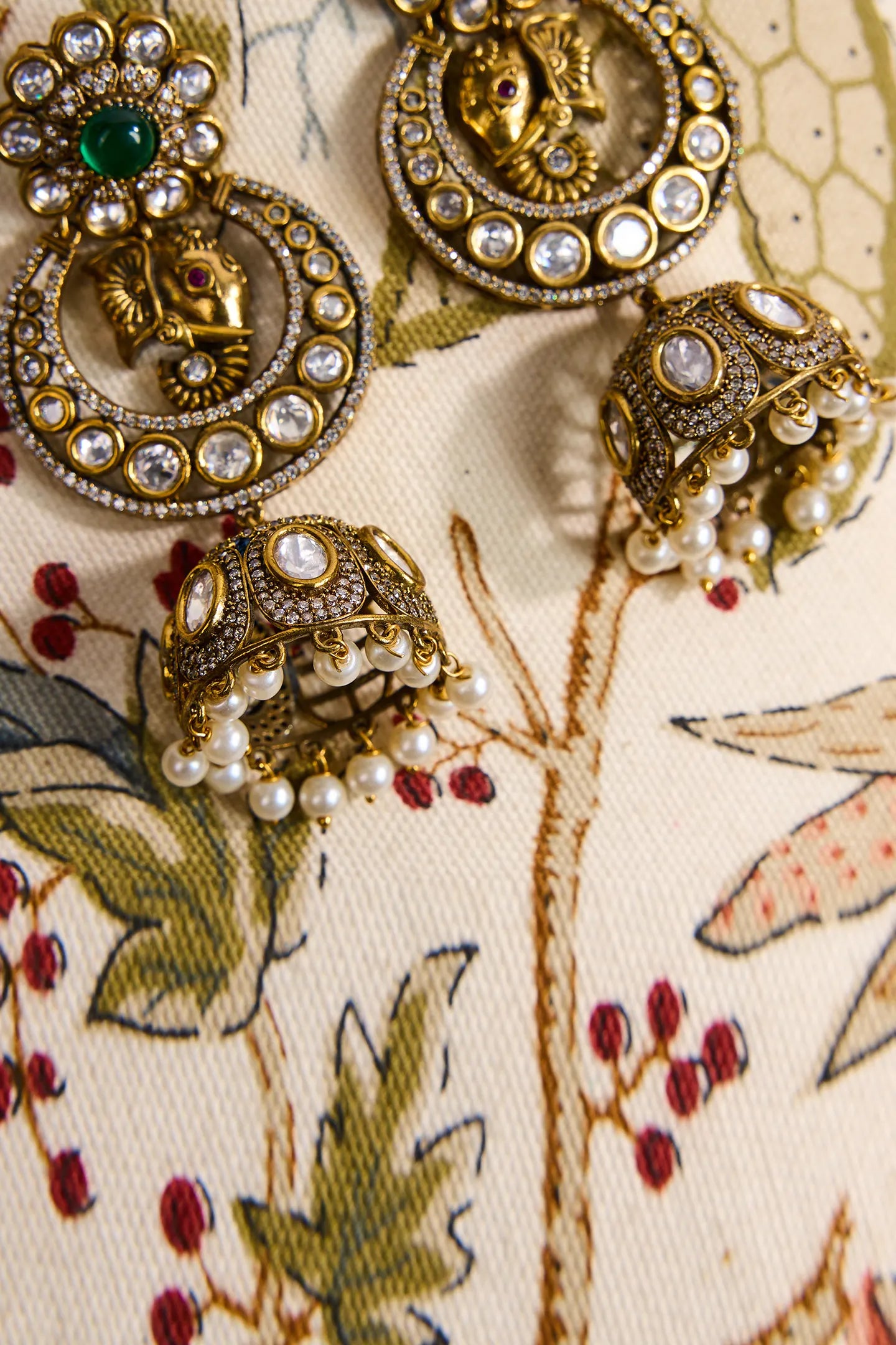 Divine Elegance Jhumka