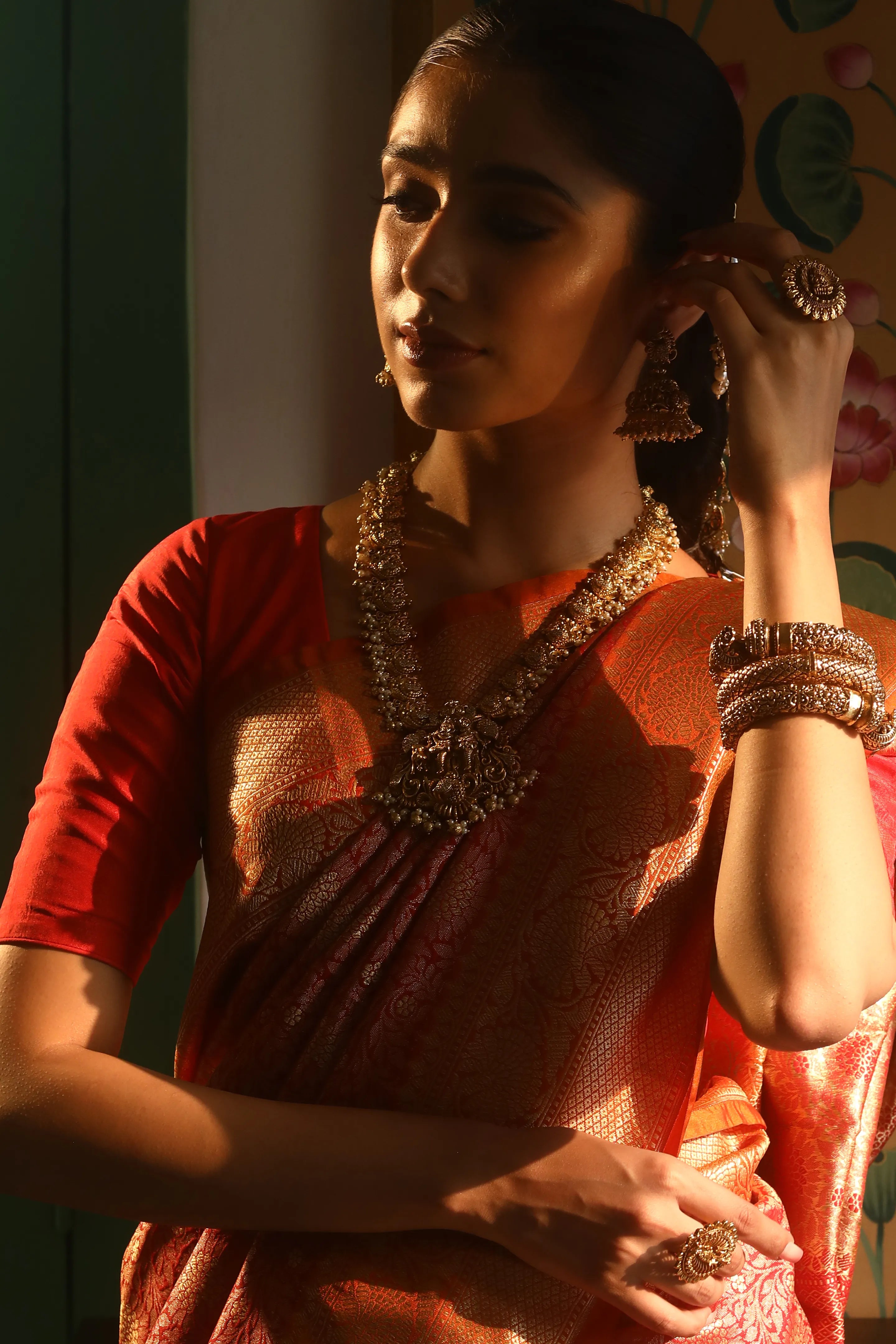 Radha Krishna Necklace Set