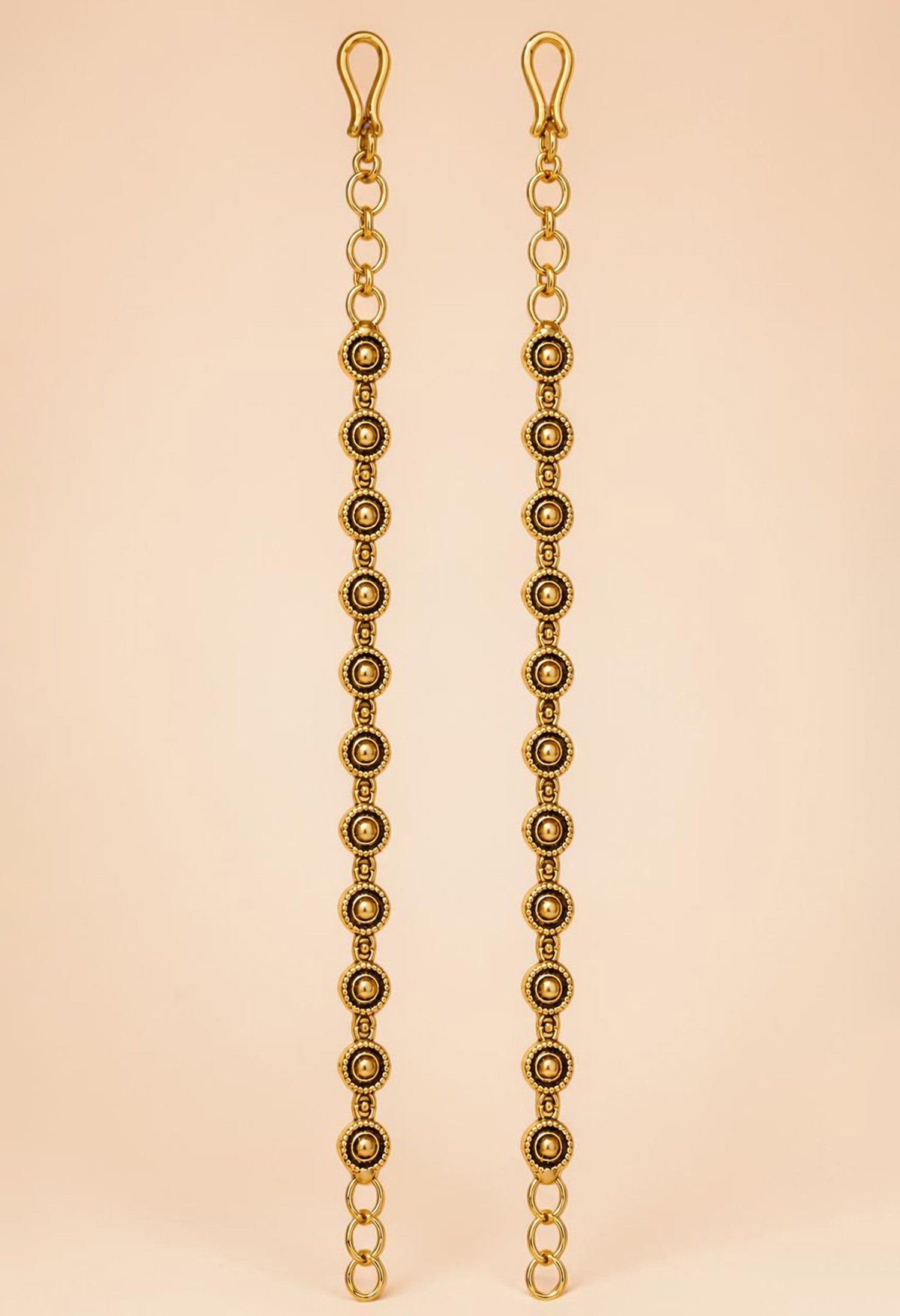 Classic Beaded Halo Ear Chain