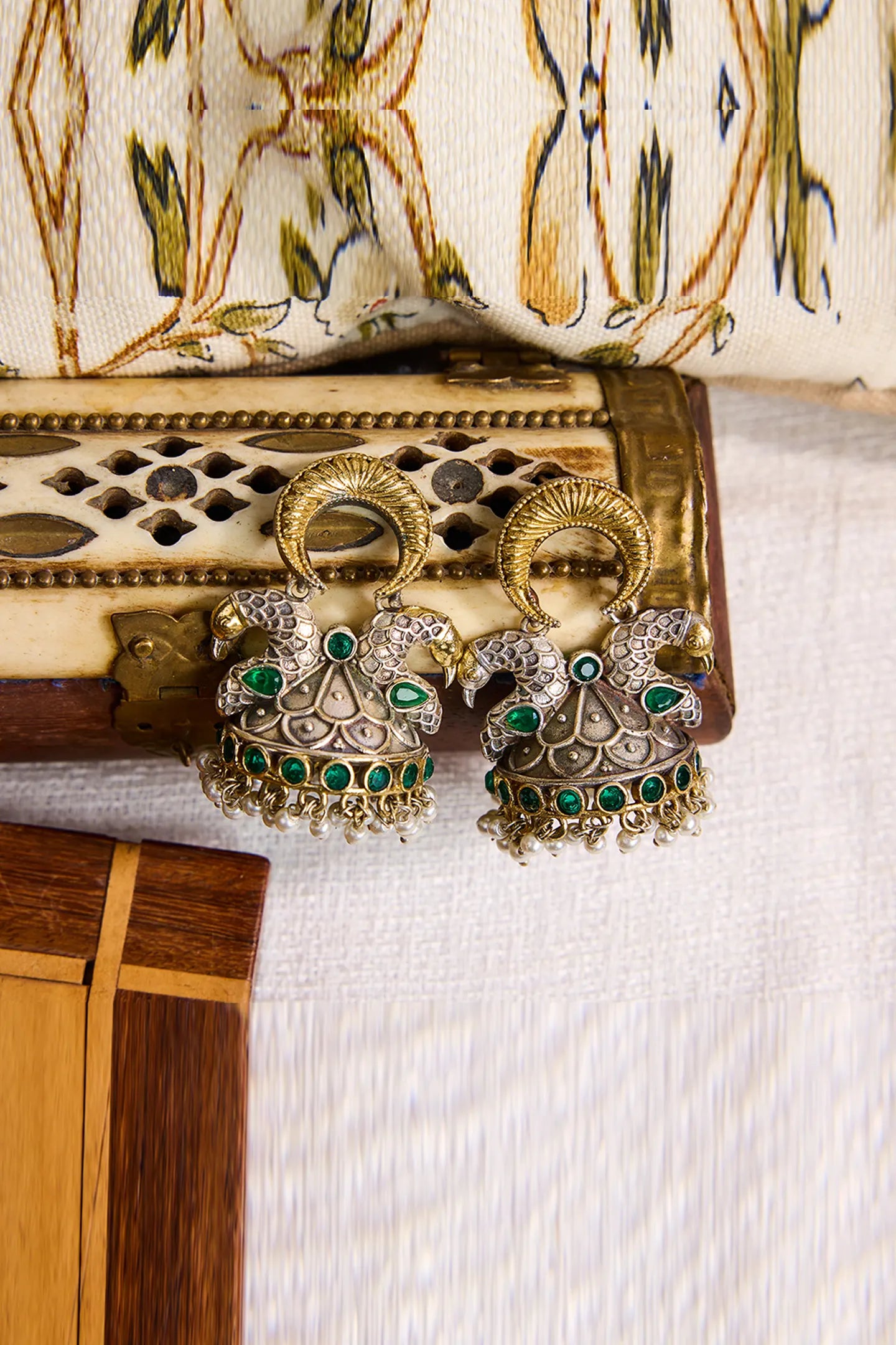 Gilded Plumage Earrings