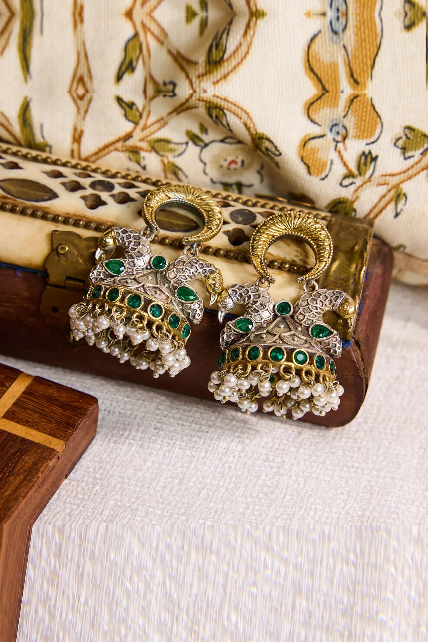 Gilded Plumage Earrings