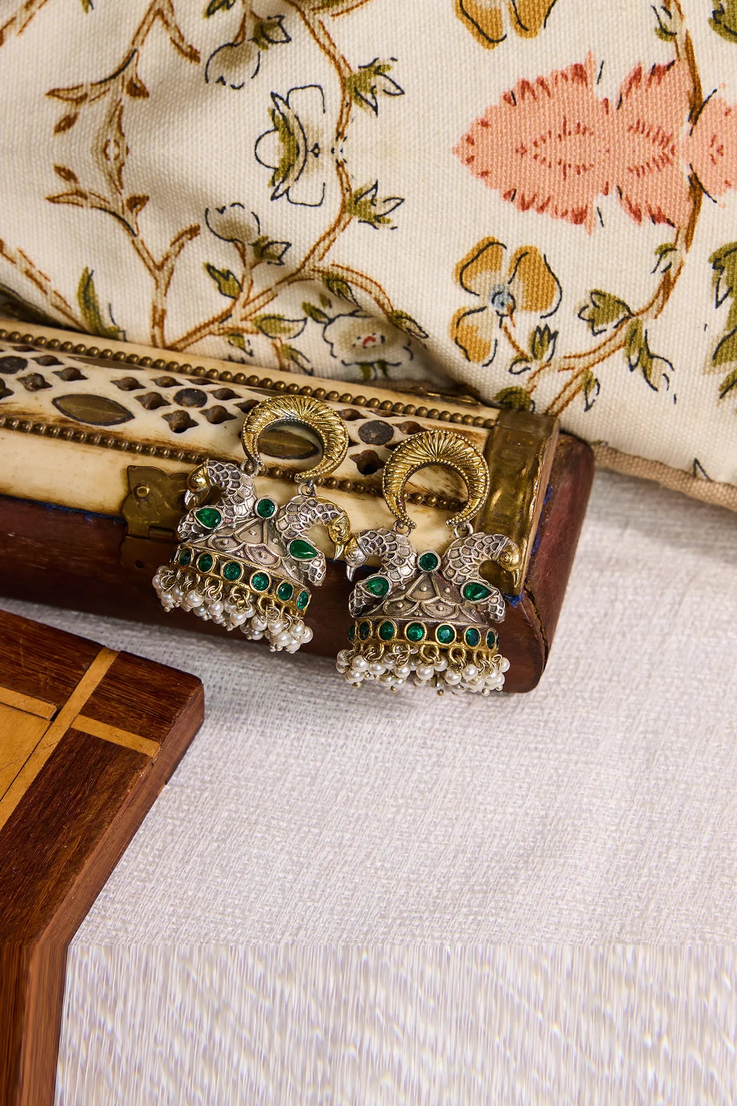 Gilded Plumage Earrings