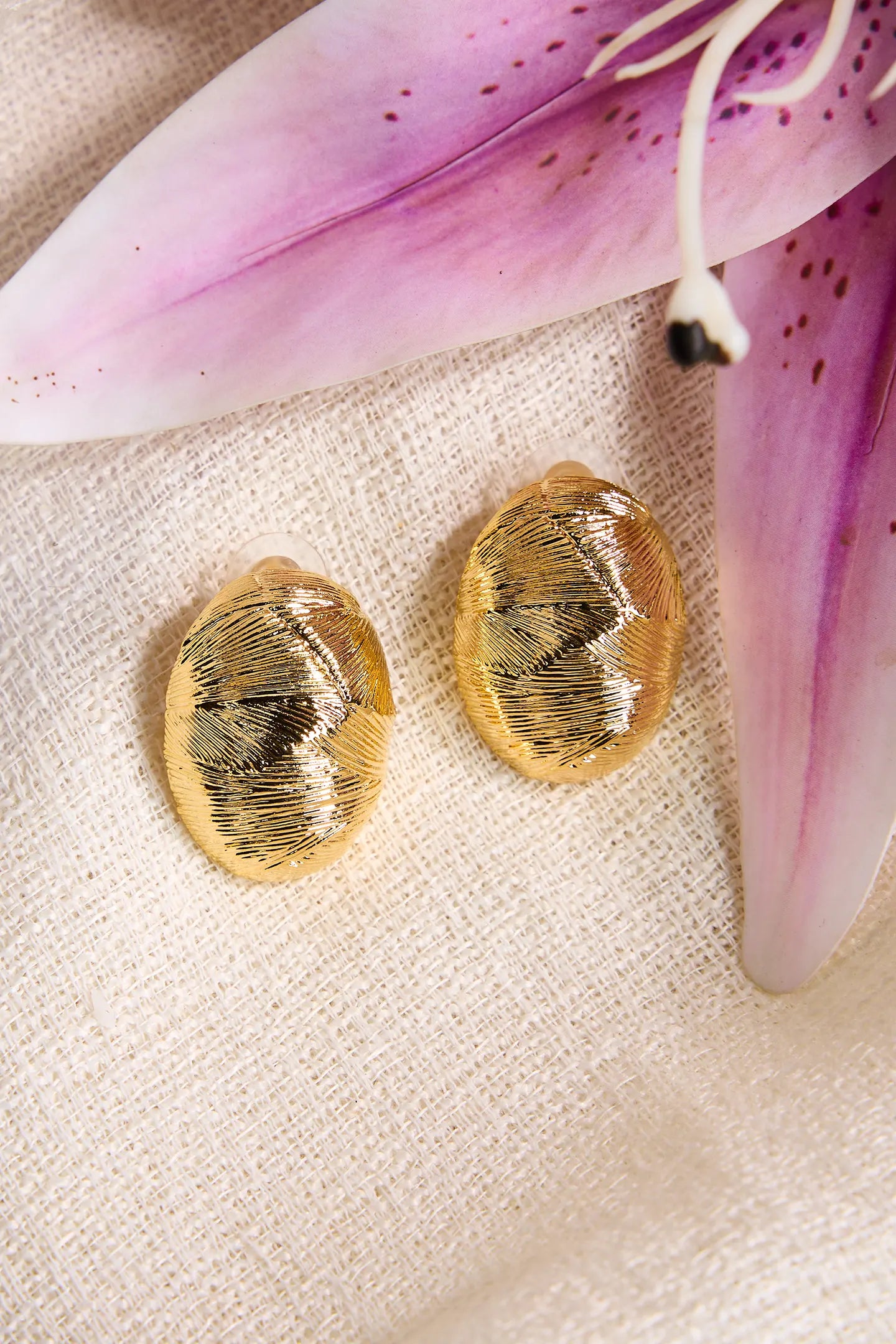 Golden Blossom Earrings