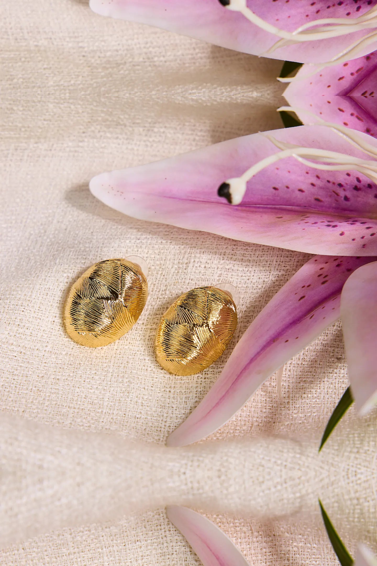 Golden Blossom Earrings