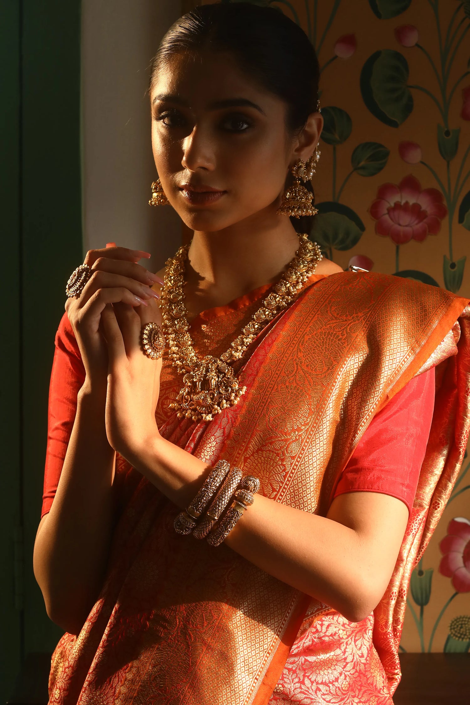 Radha Krishna Necklace Set