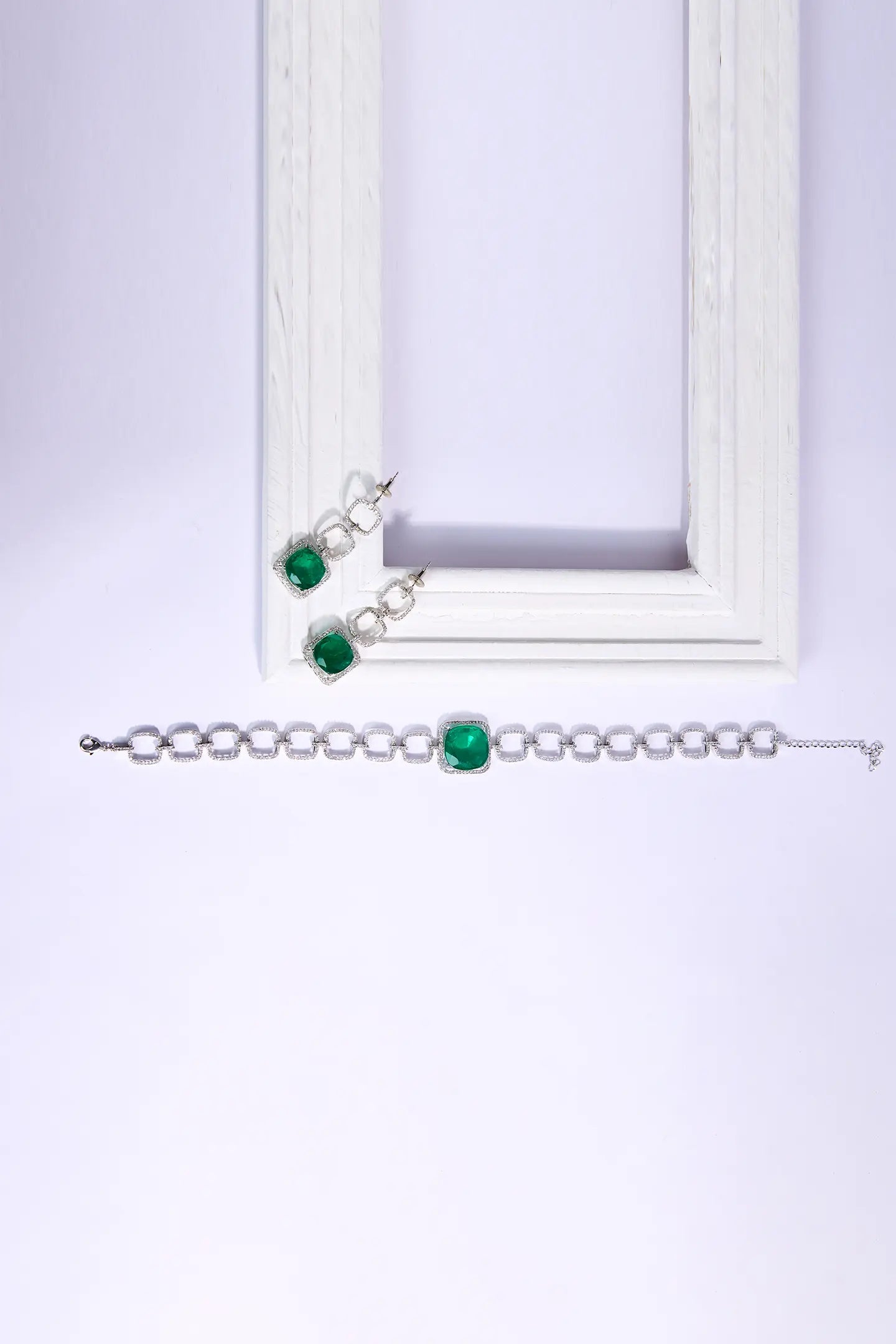 American Diamond Allure Exquisite Choker & Earrings Collection