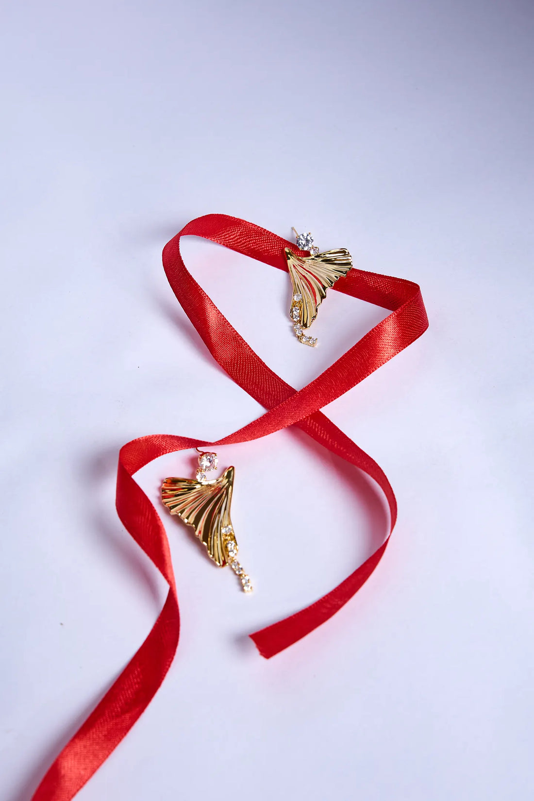 Dazzling Gold Plated Earrings