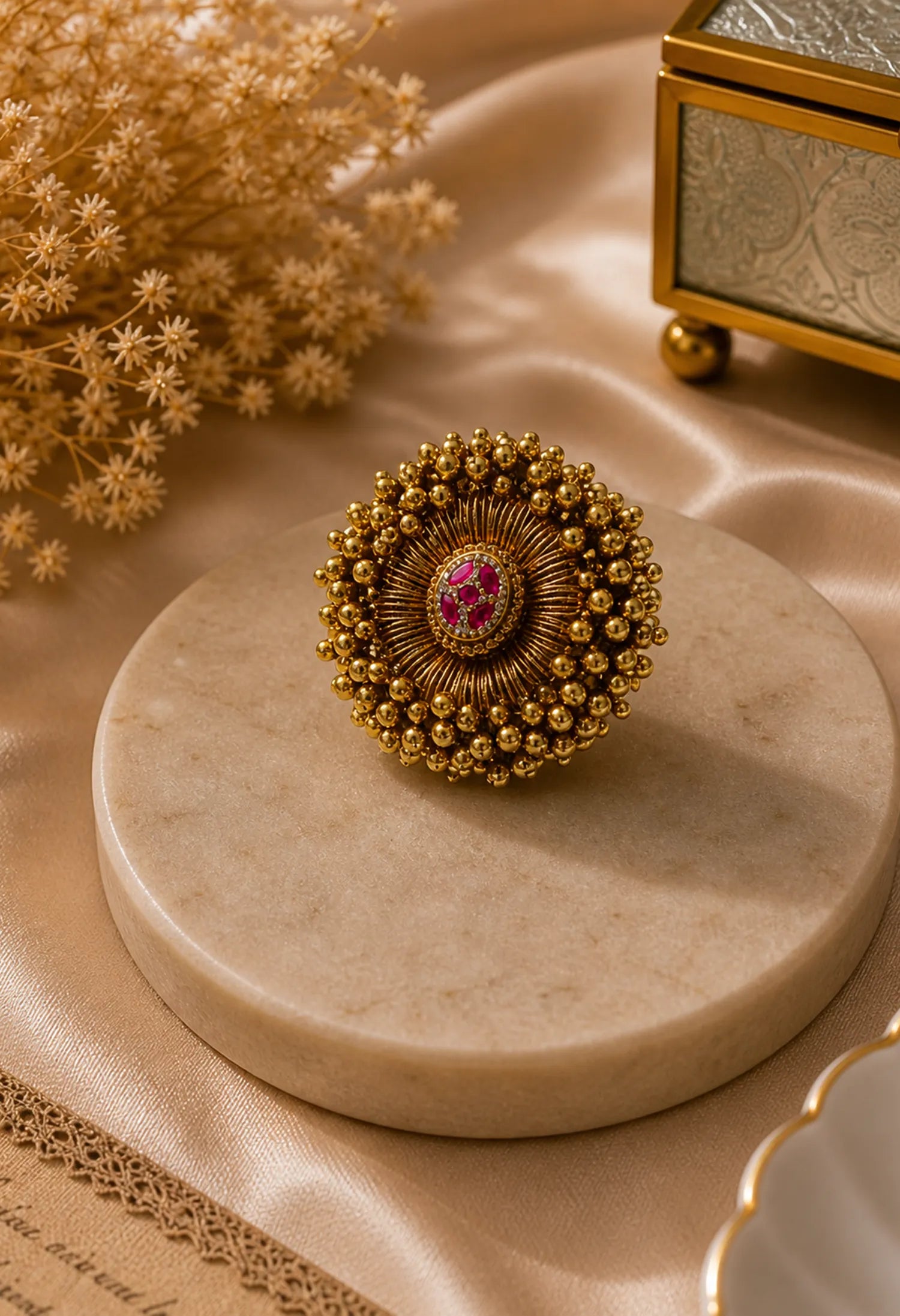 Ruby Radiance Ring