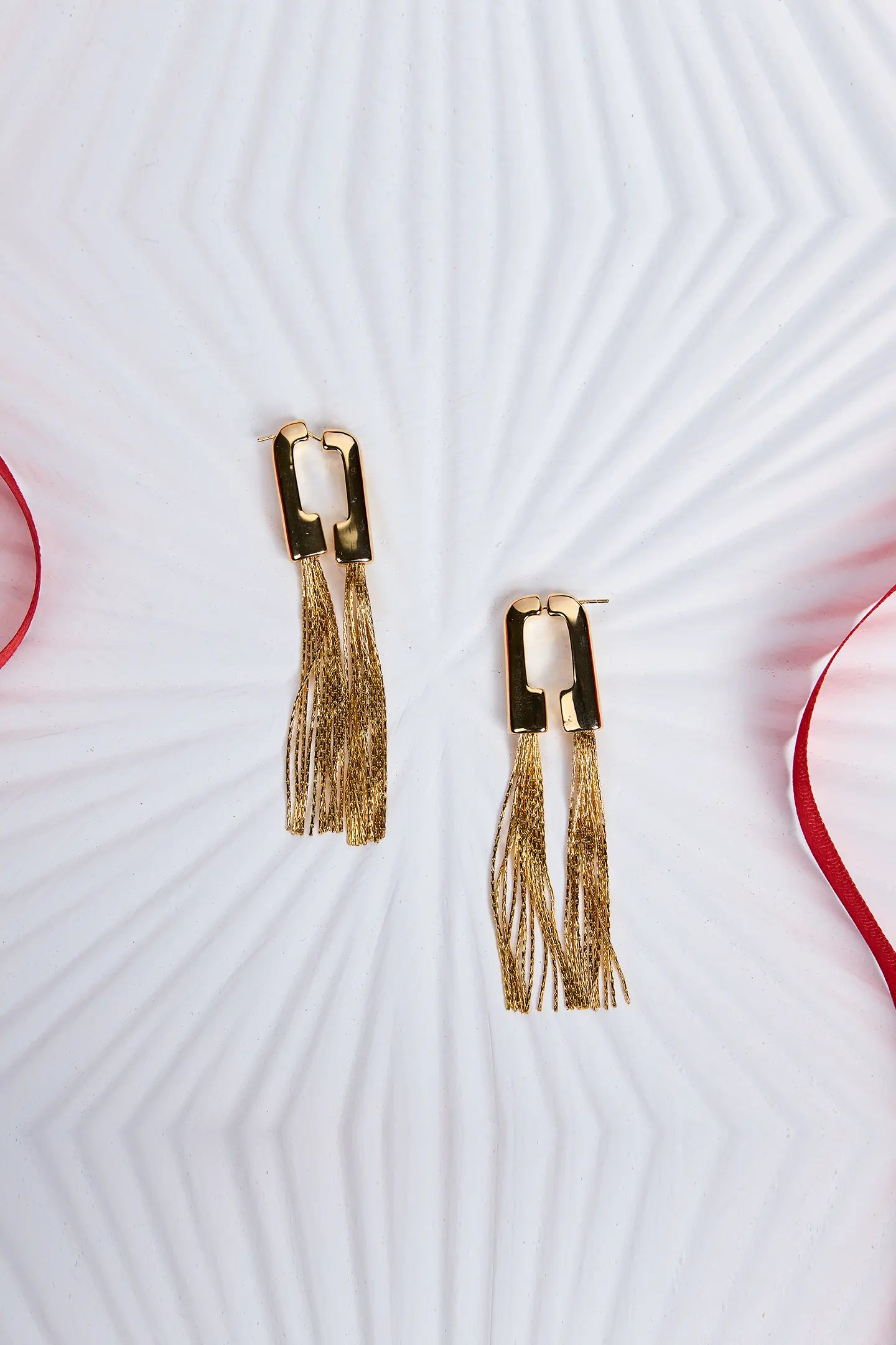 Gold Glamour Earrings