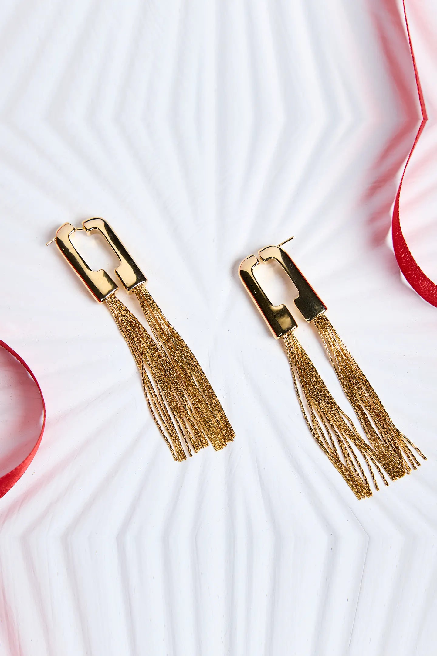 Gold Glamour Earrings