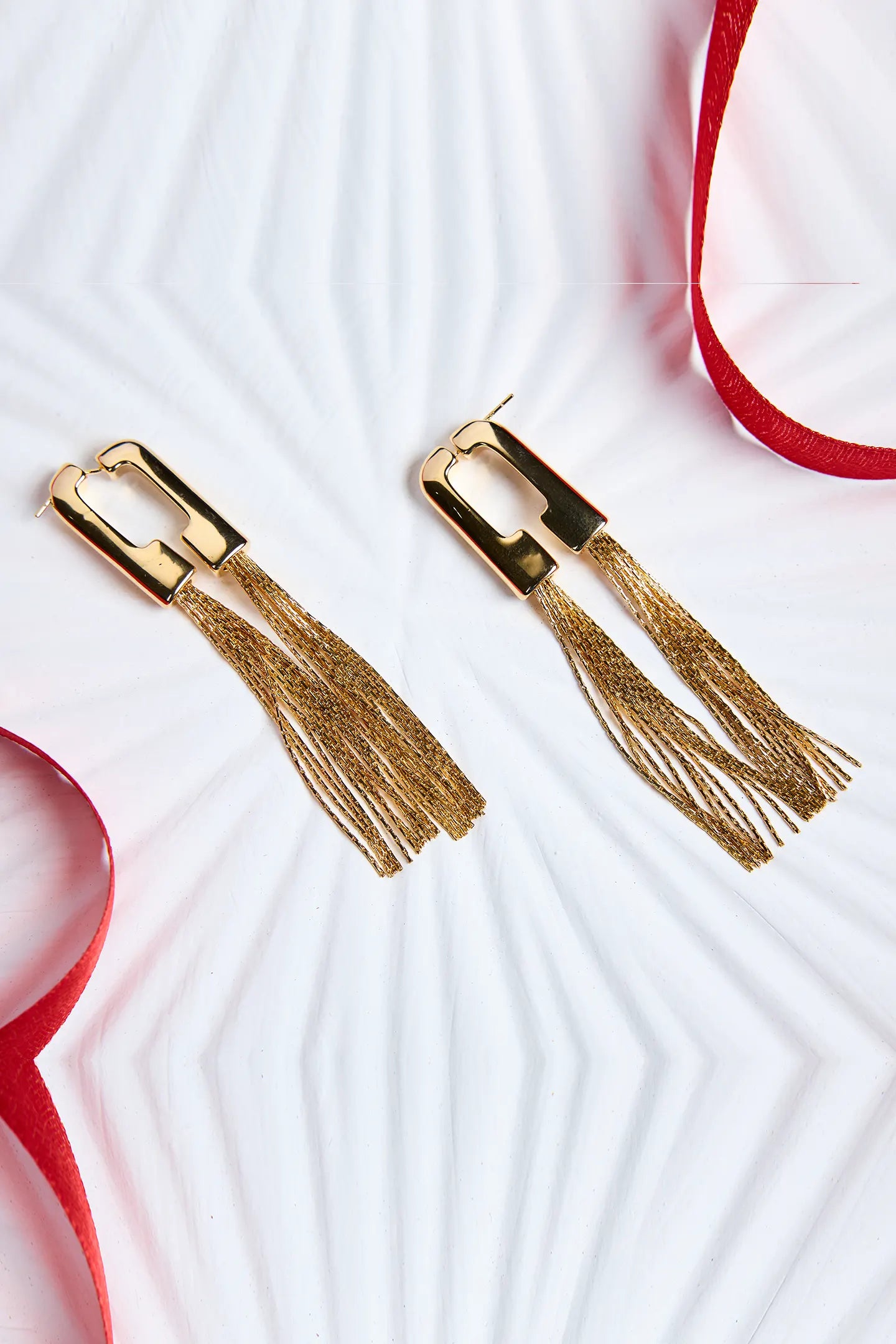 Gold Glamour Earrings