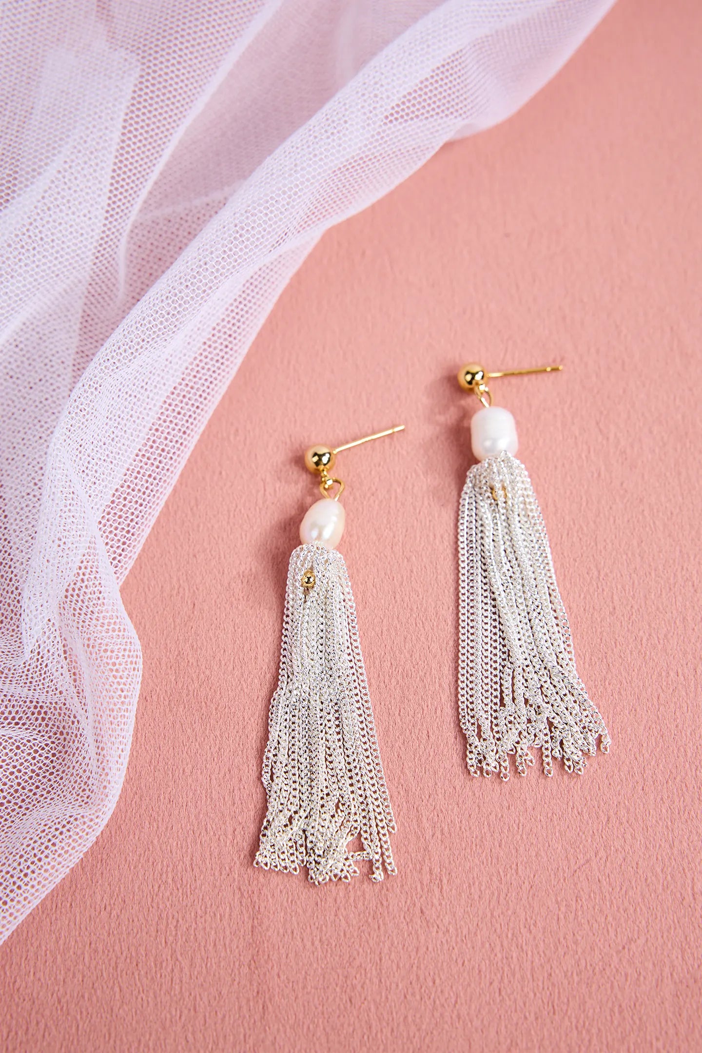 Elegant Freshwater Pearl Earrings