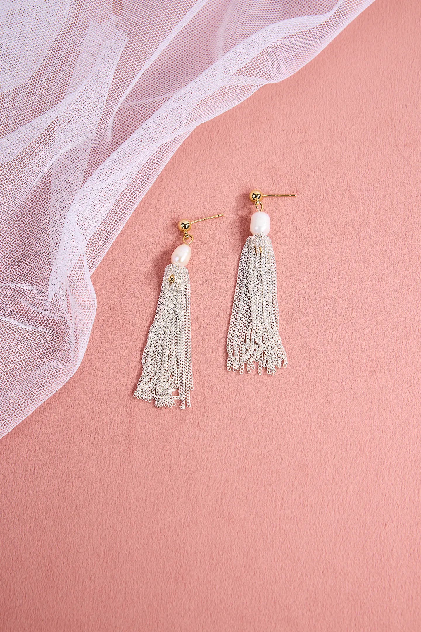 Elegant Freshwater Pearl Earrings