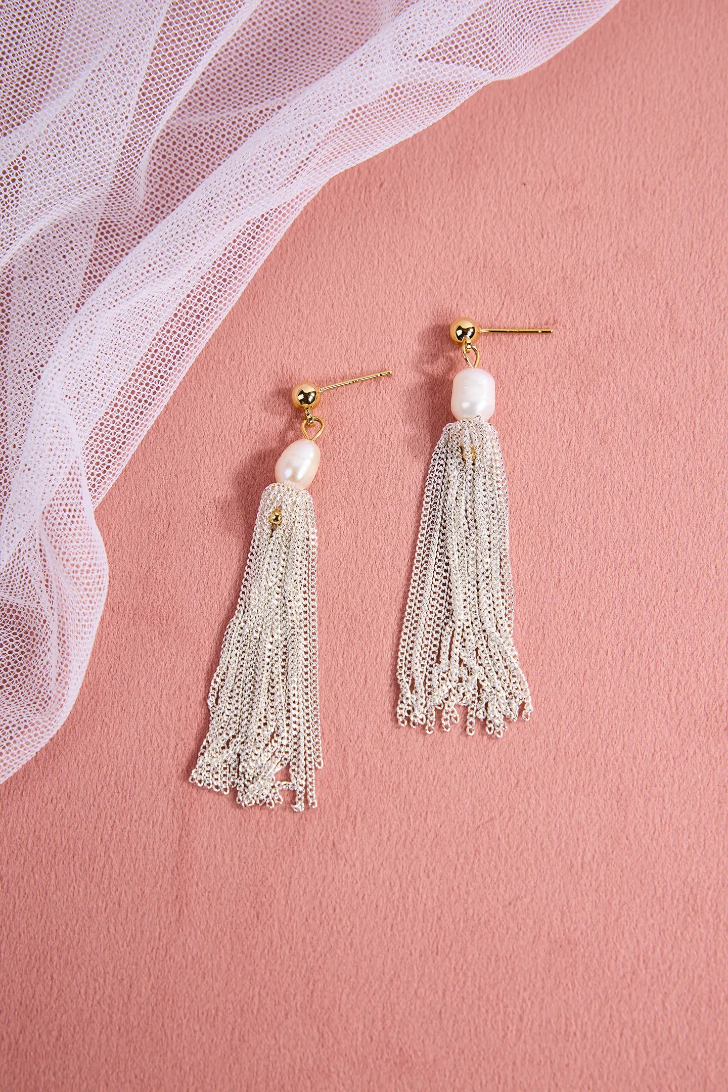 Elegant Freshwater Pearl Earrings