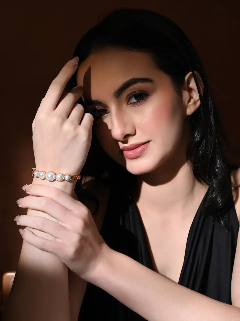 Pearl Halo Bracelet