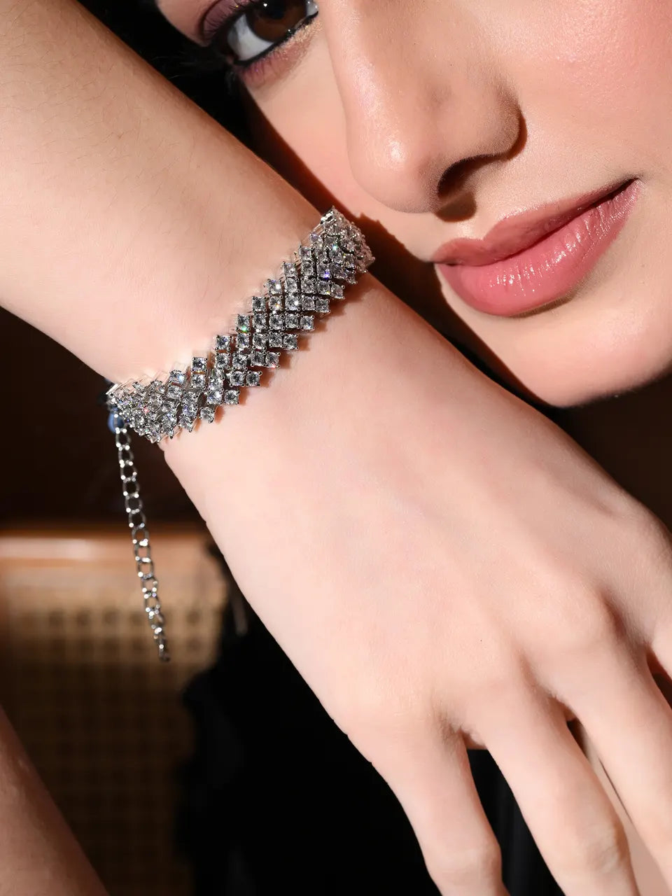 Crystal Weave Bracelet