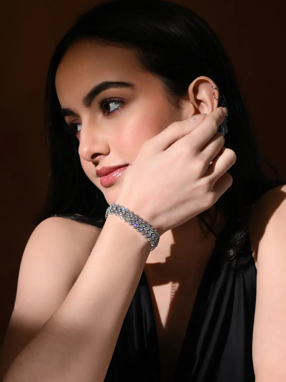 Crystal Weave Bracelet