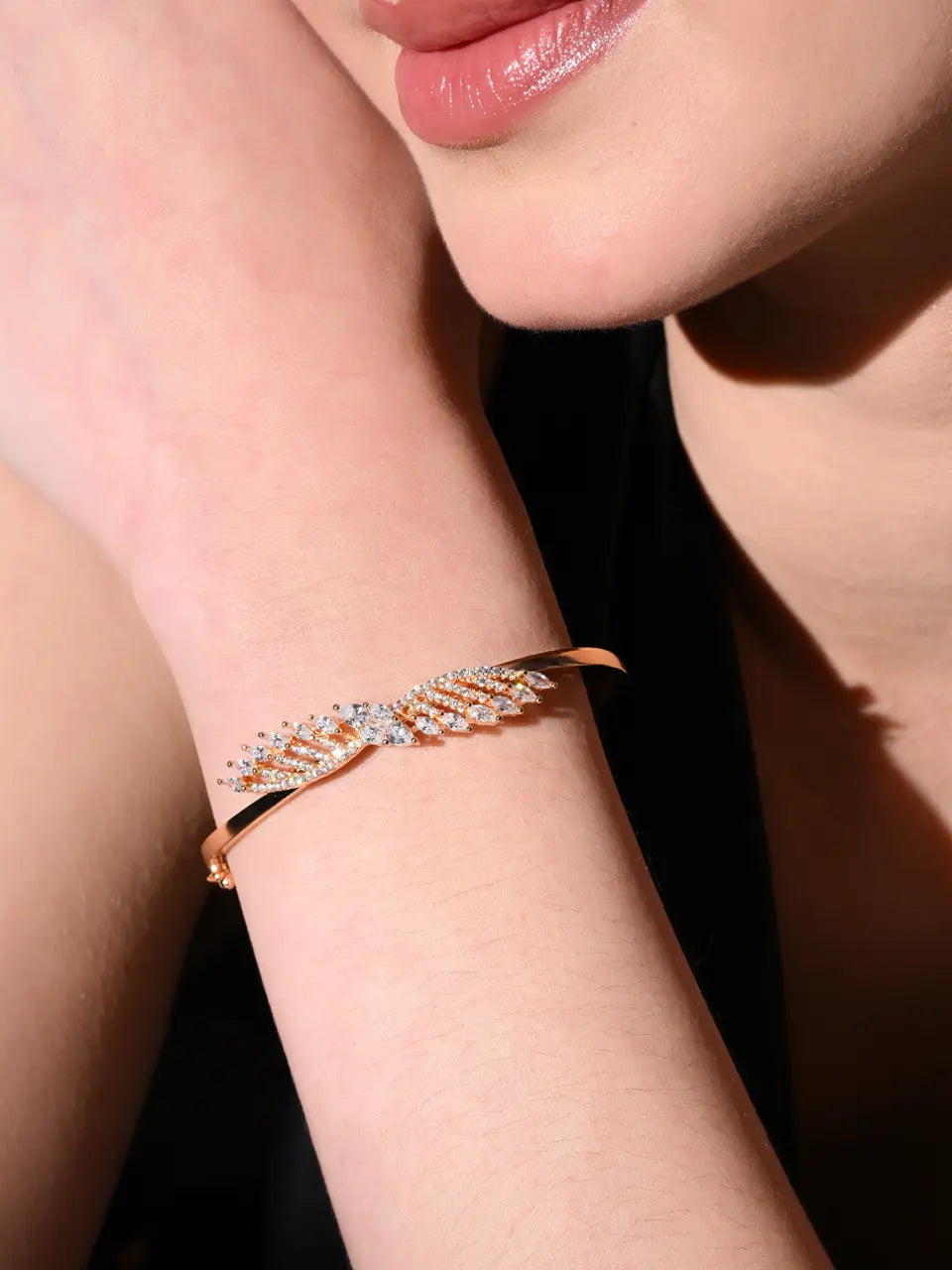 Gilded Wing Bracelet