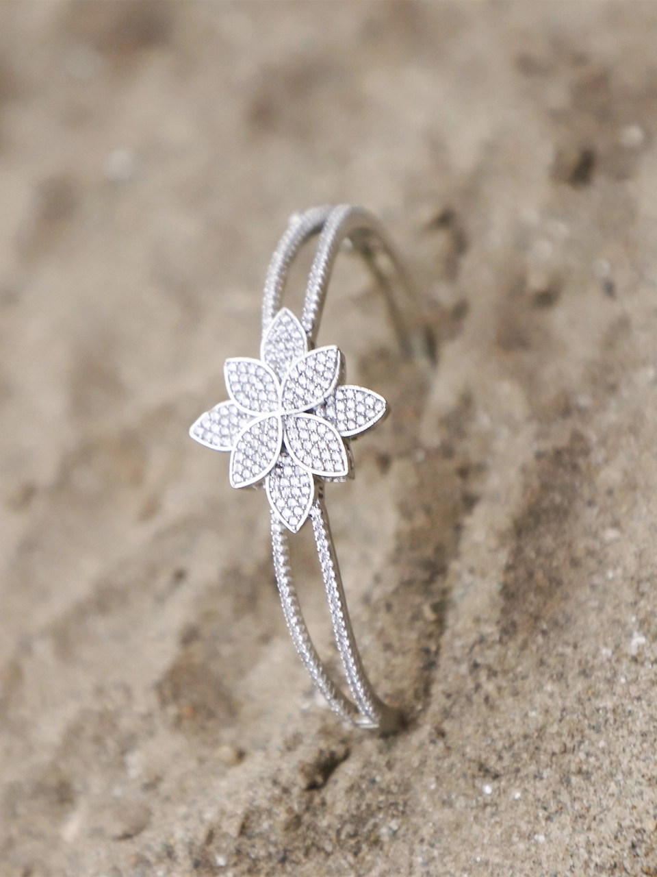 Sofia Silver Lily Elegance by Saydajewels