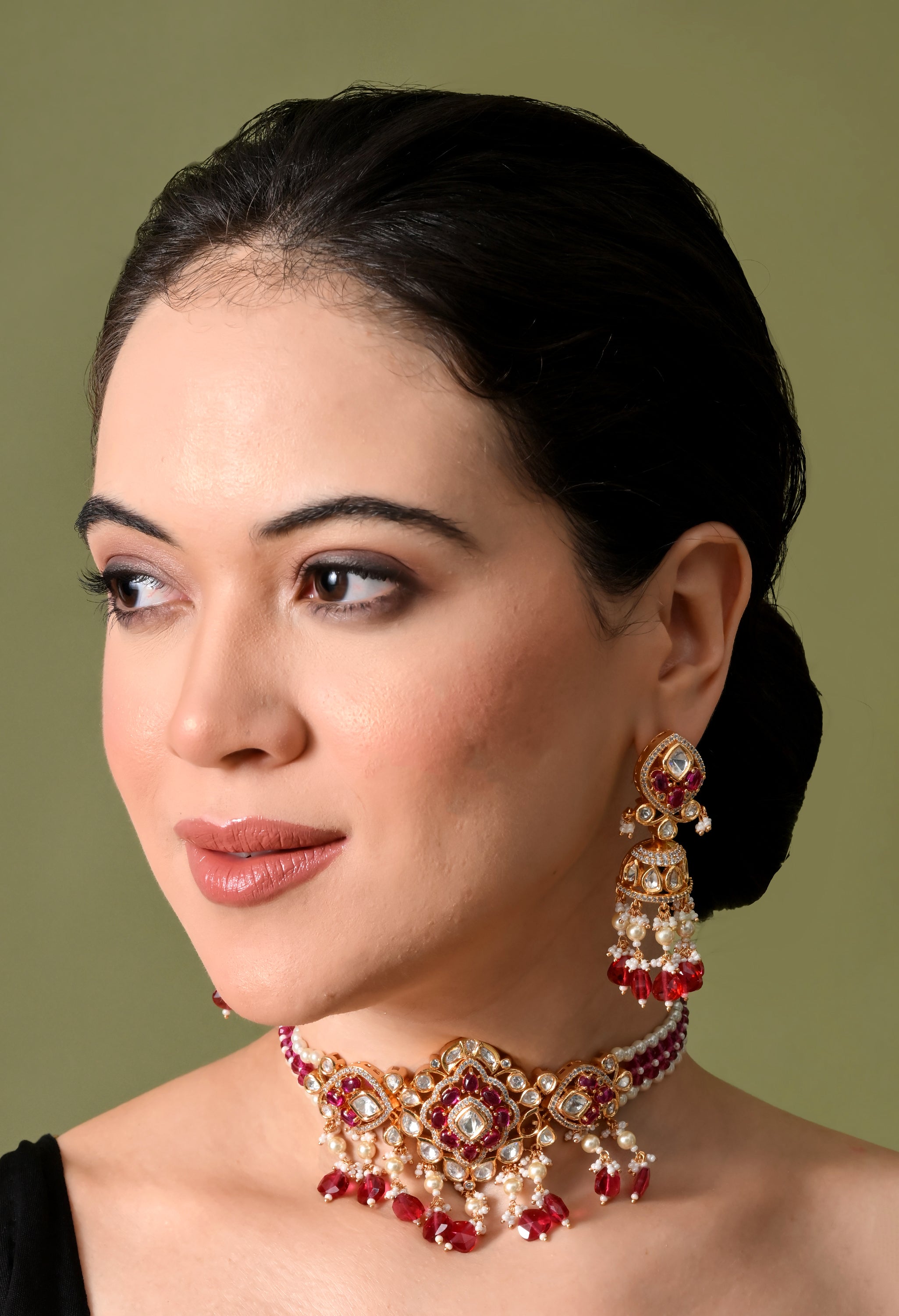 Exquisite Royal Floral Jewelry Set