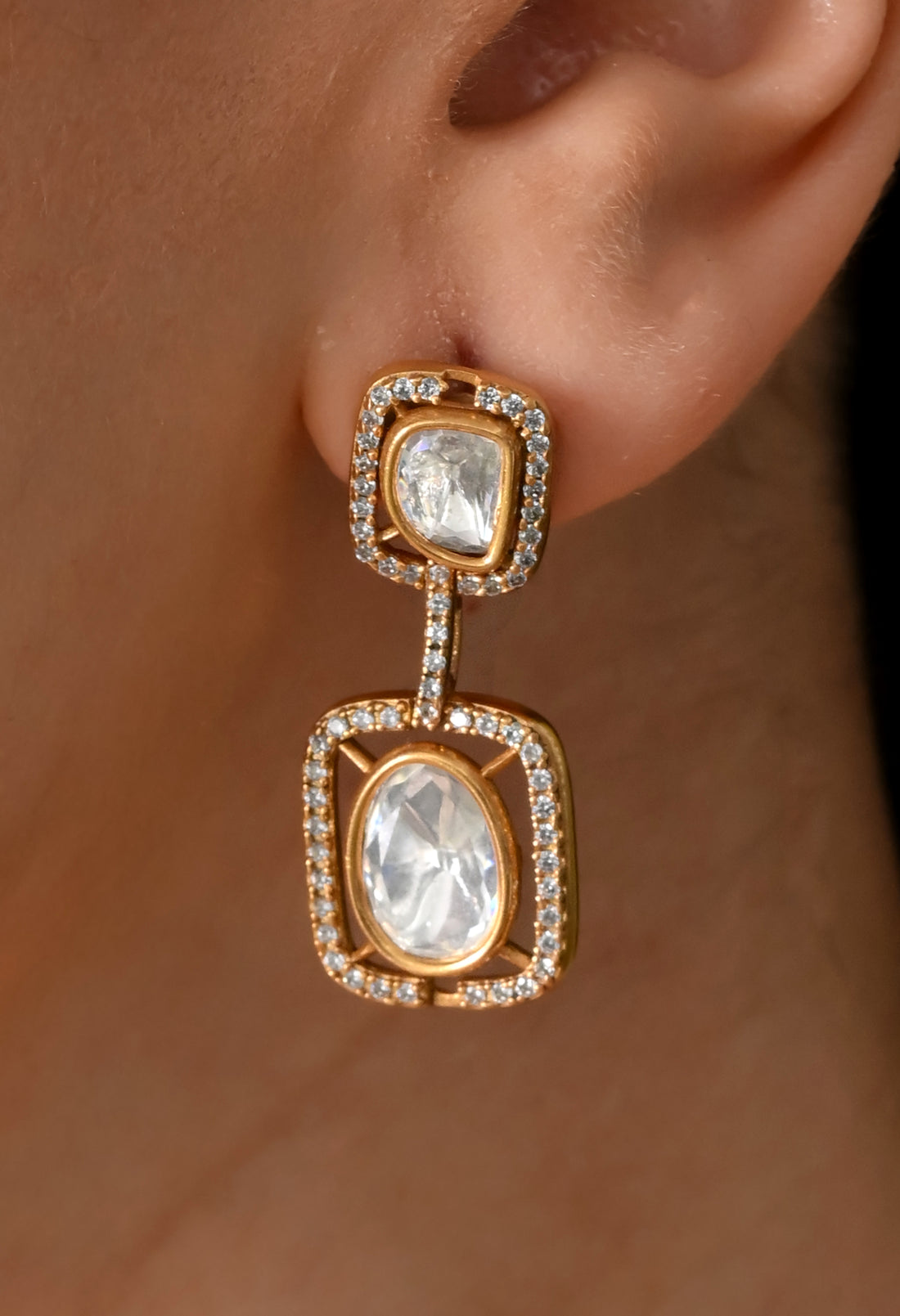 Elegant Golden Charm Jewelry Set