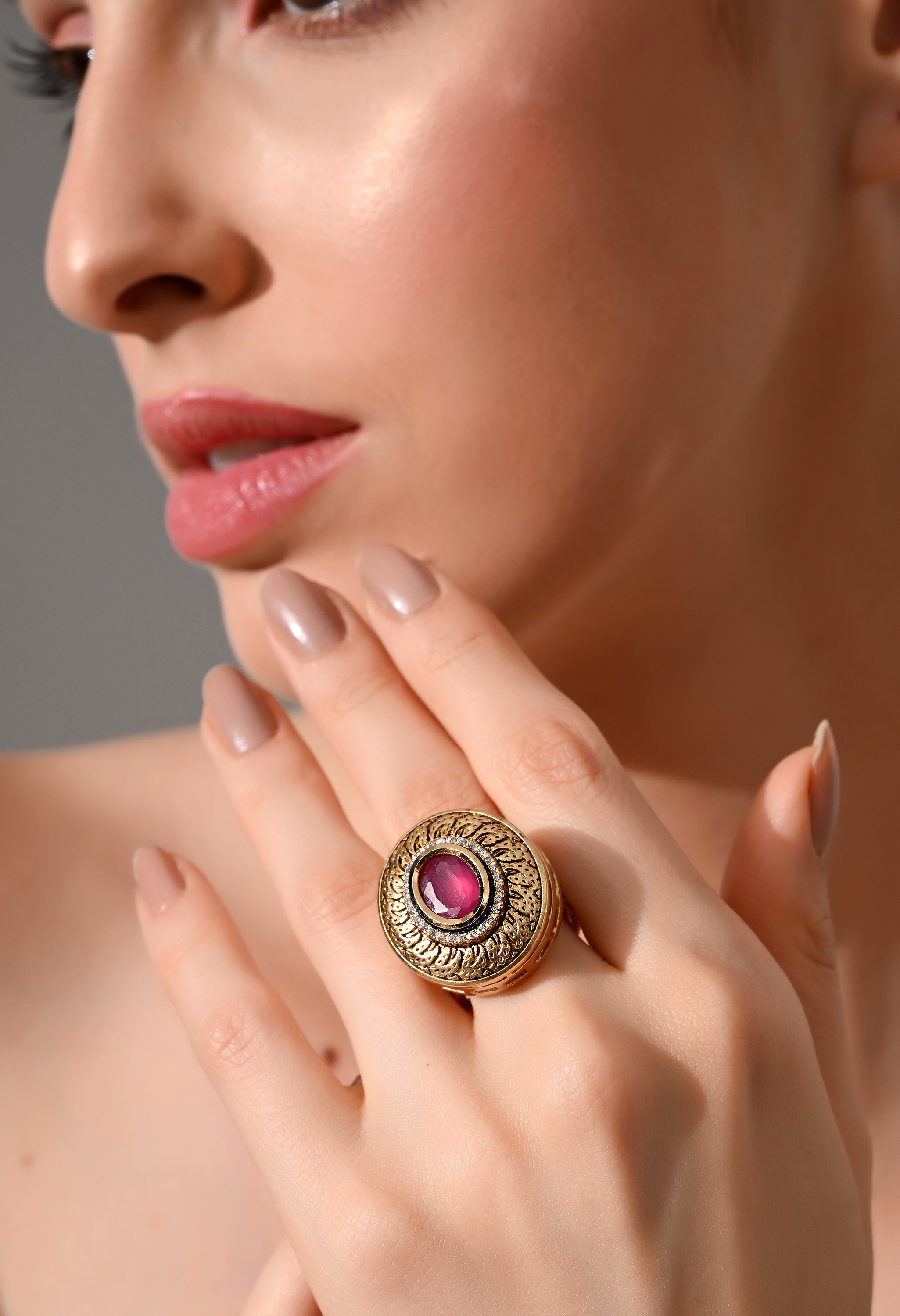 Regal Ruby Heritage Ring
