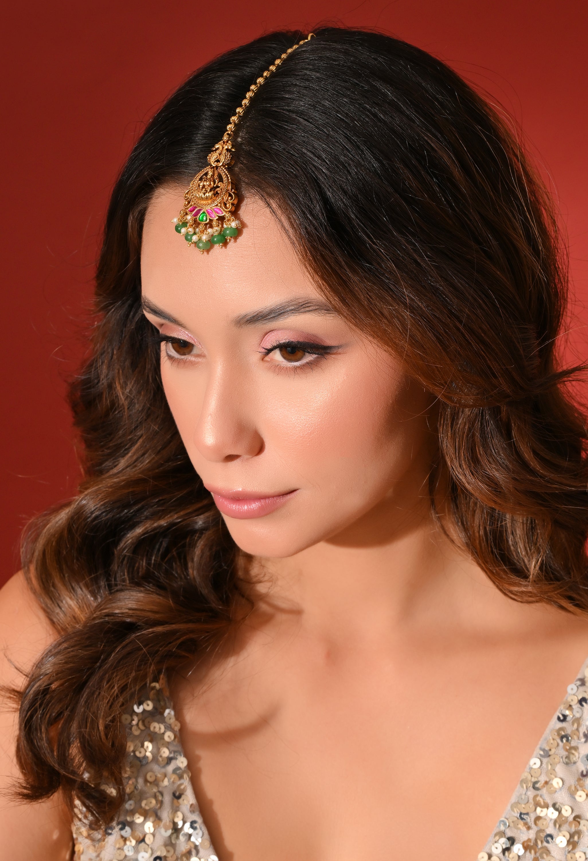 Noor Gul Maang Tikka