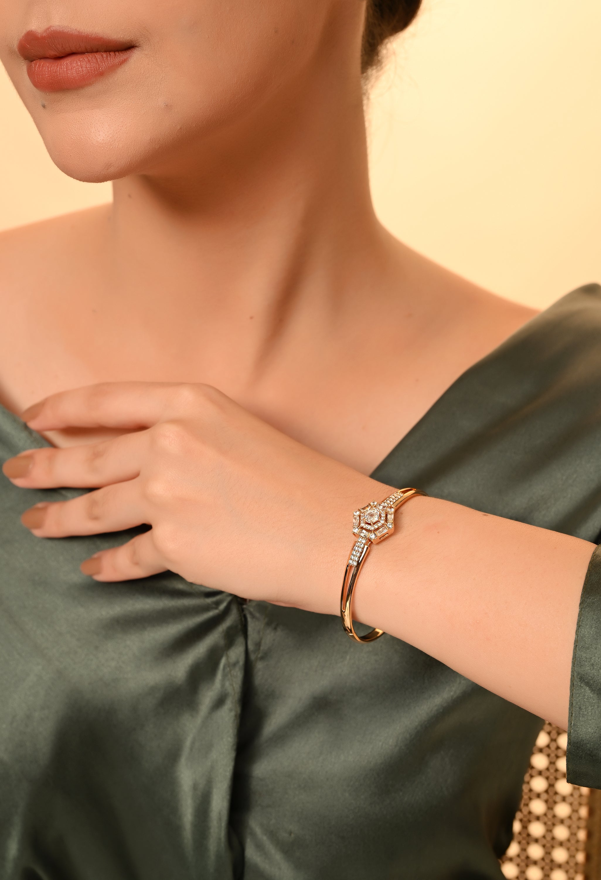 Celestial Charm Diamond Bangle