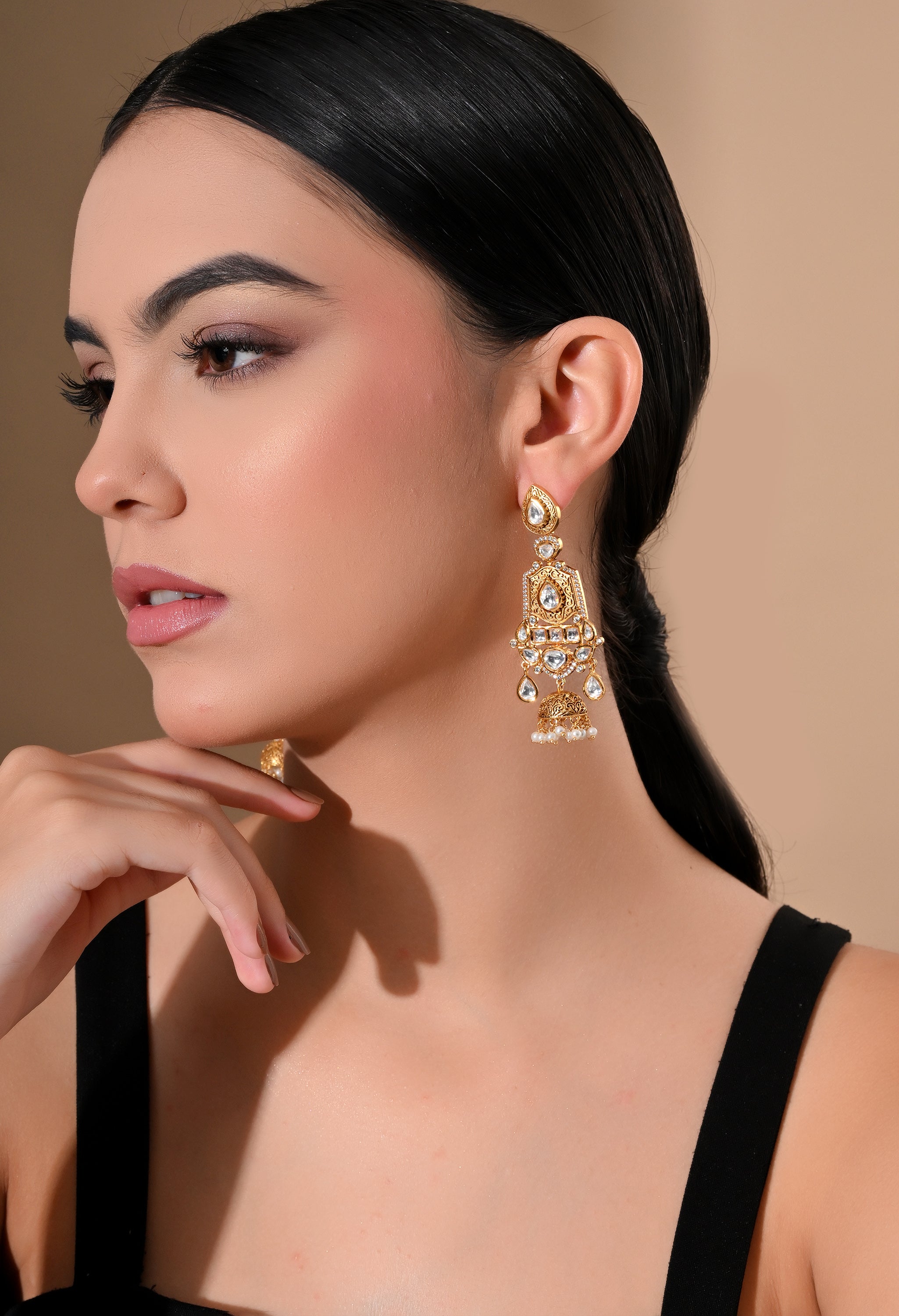 Radiant Elegance Jhumka