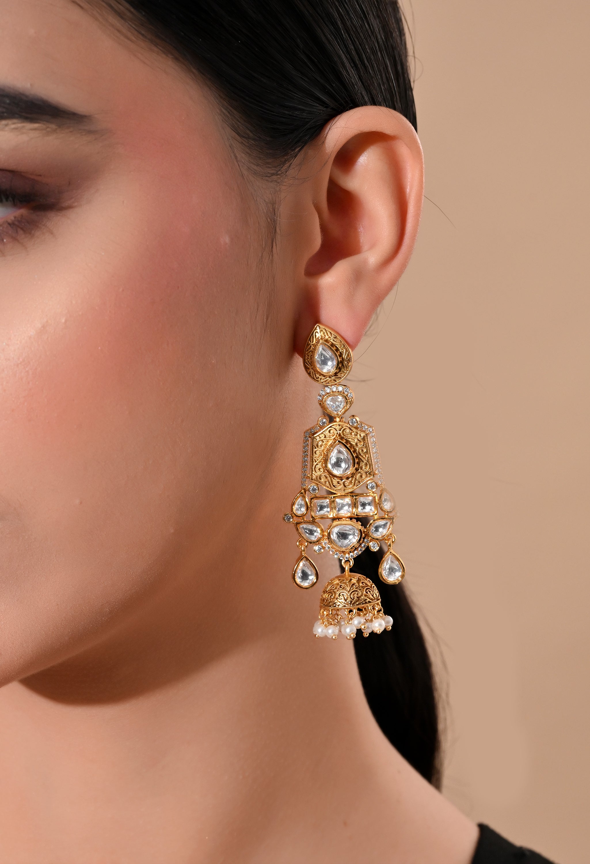 Radiant Elegance Jhumka