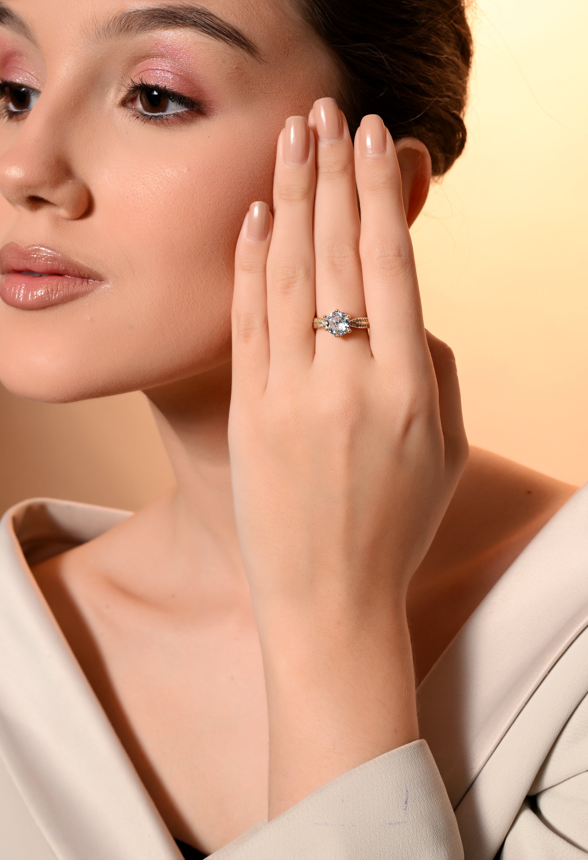 Eternal Spark Solitaire Ring