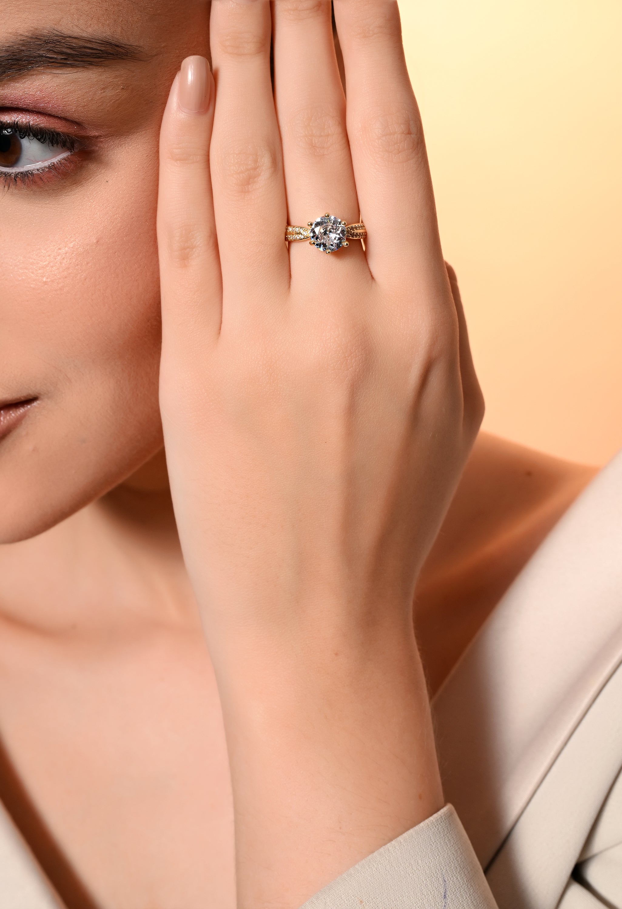 Eternal Spark Solitaire Ring