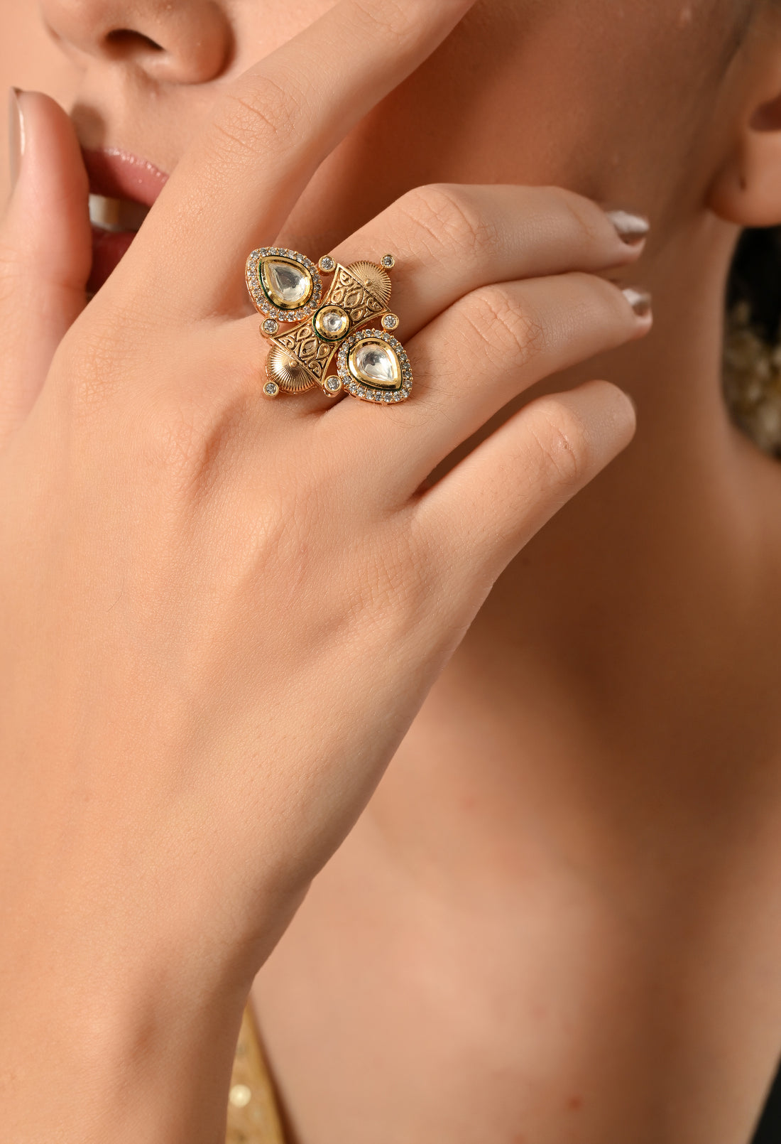 Enchanted Butterfly Ring of Elegance