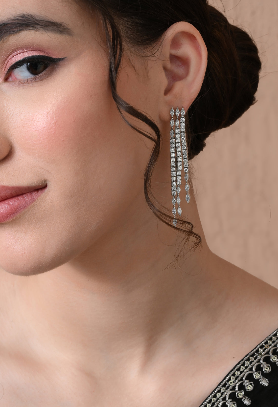 Dazzling Drop Earrings