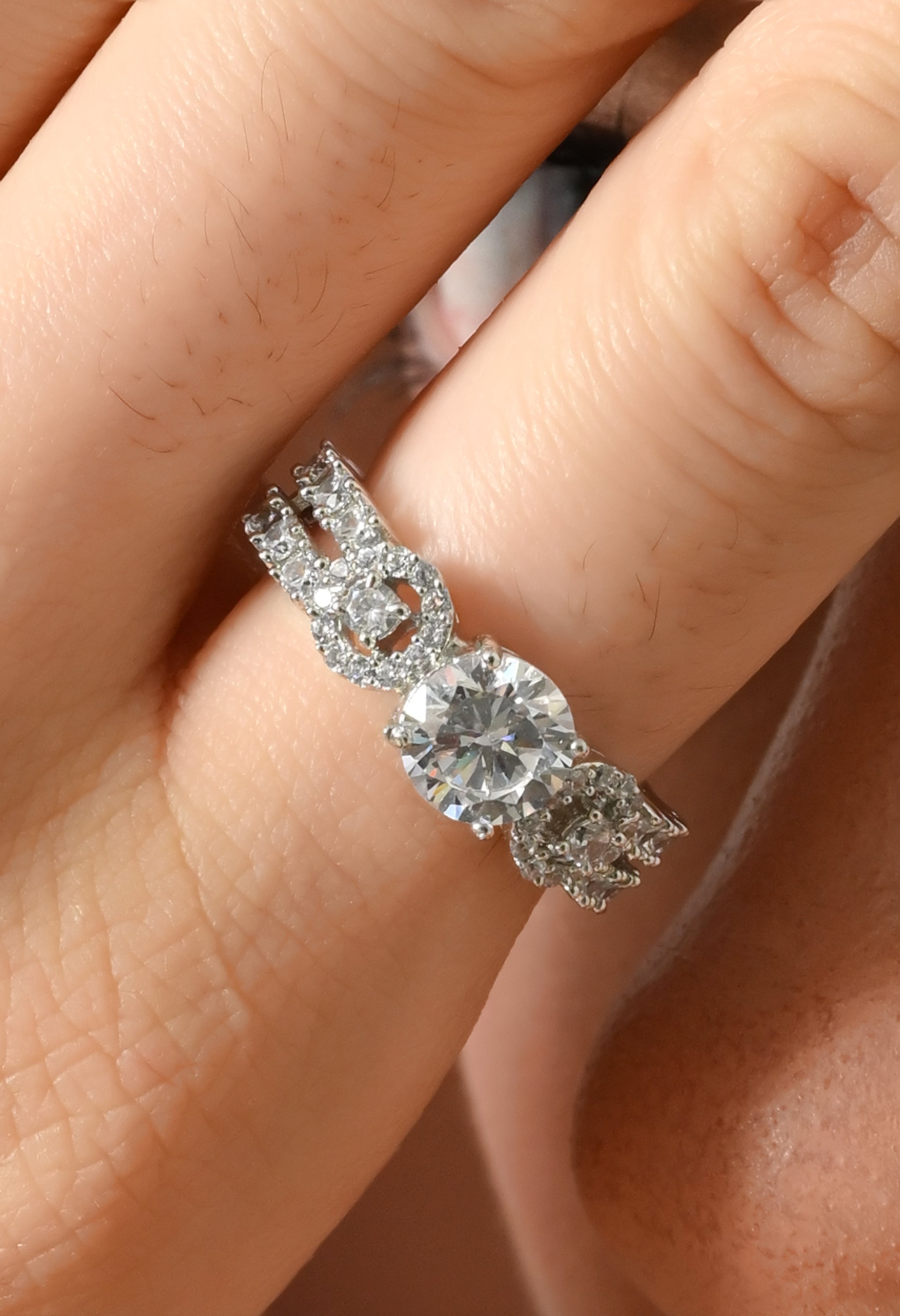 Silver Shine Eternal Beauty Ring