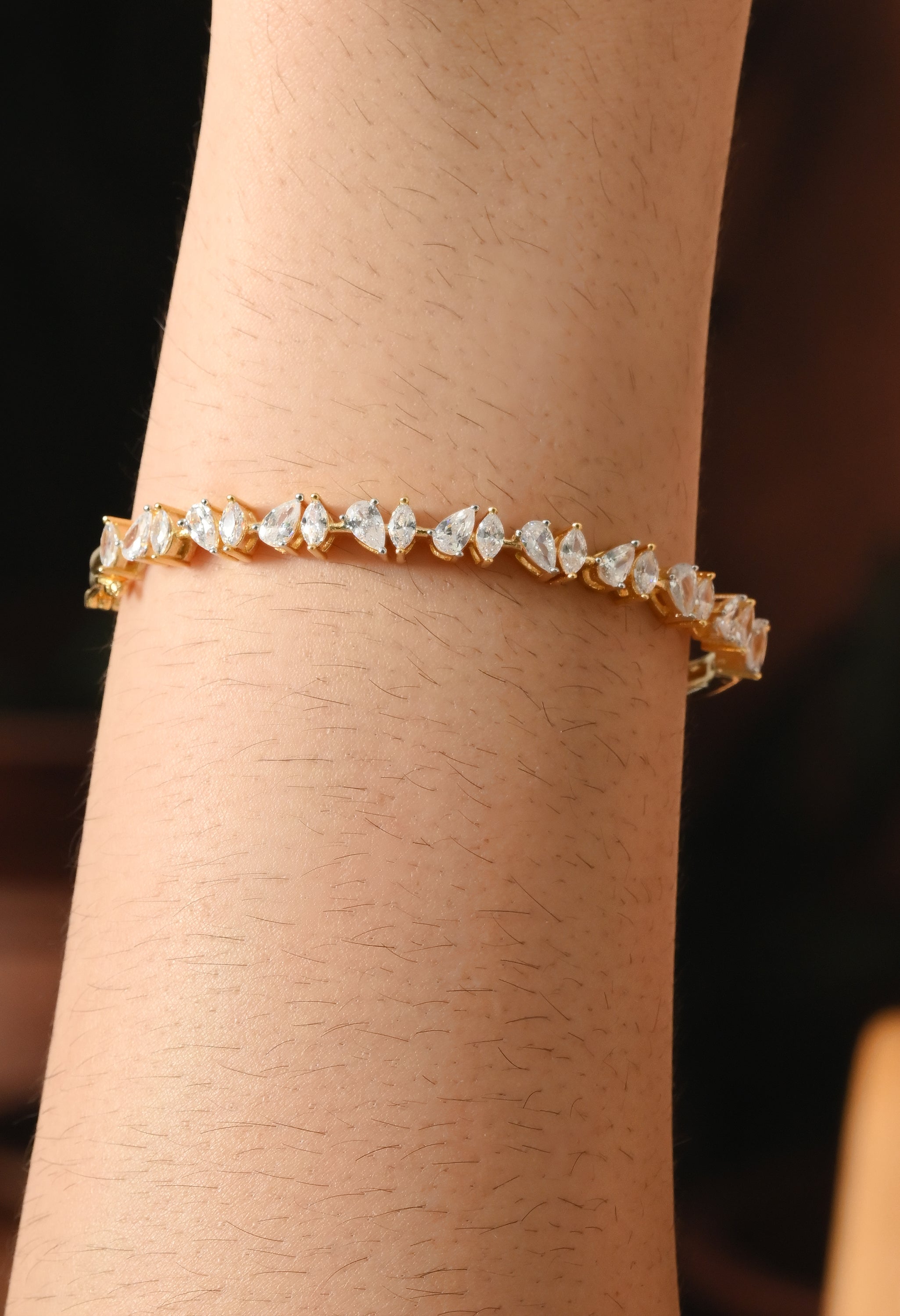 Radiant Sparkling Elegance Diamond Bracelet
